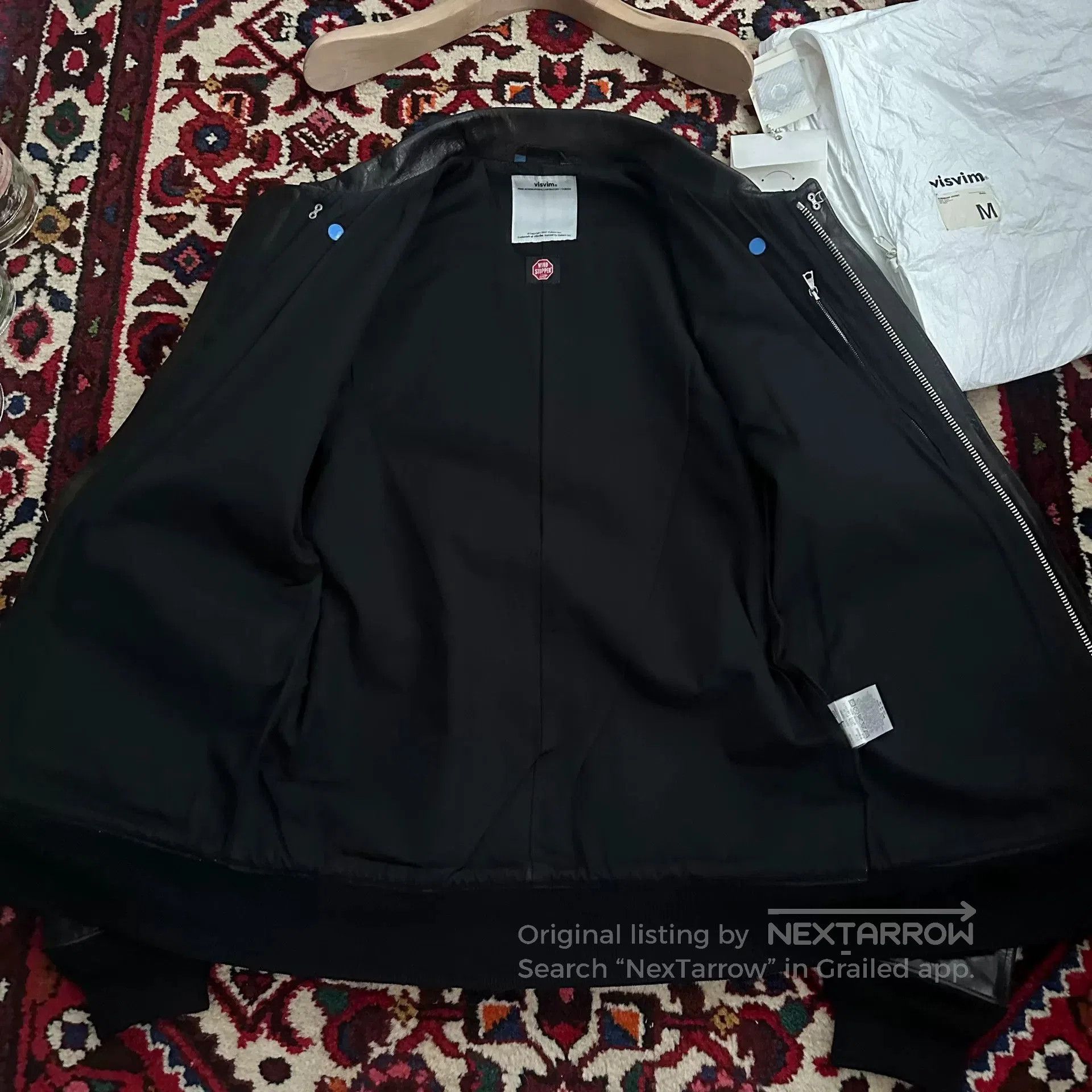 Visvim visvim elmendorf leather jacket size m. Size US M / EU 48-50 / 2 - 3 Thumbnail