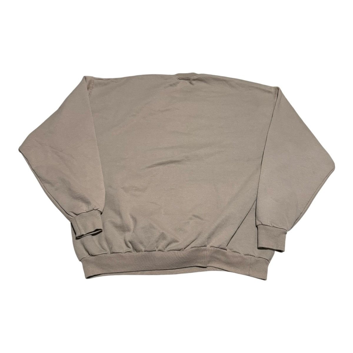 Jerzees Vintage 90s Jerzees Tan Blank Crewneck Sweatshirt Men's 2XL Size US XXL / EU 58 / 5 - 3 Thumbnail
