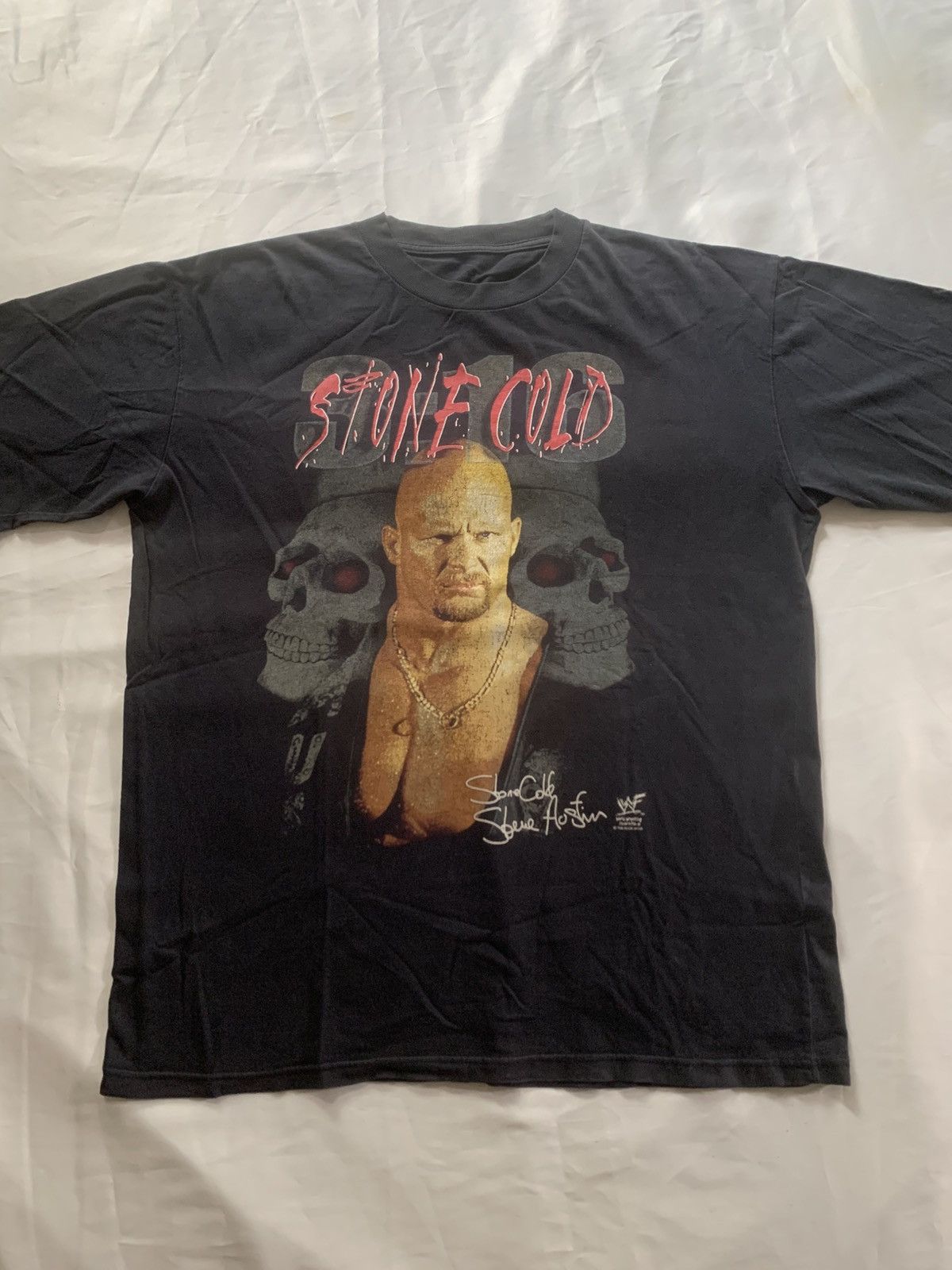 WWF Vintage WWE Stone Cold Size US XL / EU 56 / 4 - 3 Thumbnail