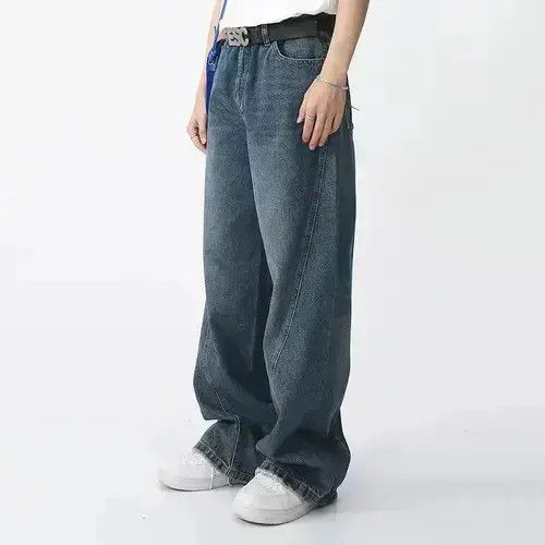 Japanese Brand Casual Simple Baggy Denim Size US 32 / EU 48 - 1 Thumbnail