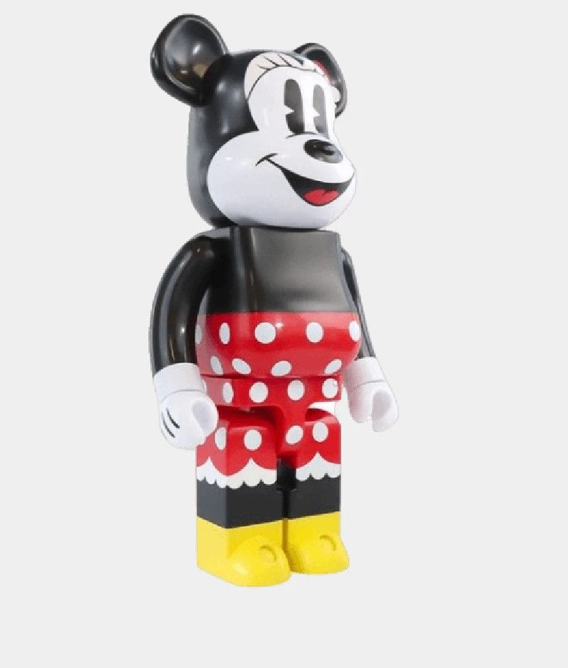 Medicom Toy o1c11t2y0125 Size: OS / Minnie Mouse Bearbrick Multicolor Size ONE SIZE - 3 Thumbnail