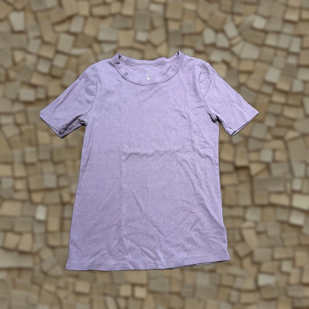 Vintage A New Day Shirts Women's Purple Short Sleeve Boat Neck Lightweight Medium Regular Size M T-Shirt Casual Size M / US 6-8 / IT 42-44 - 1 Thumbnail
