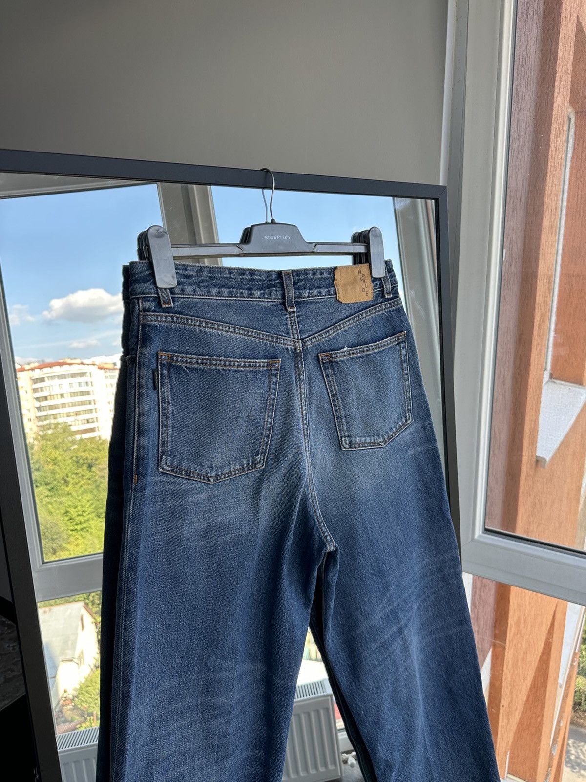 Haikure Haikure Betty Mid Blue Baggy Women’s Japanese Jeans US 8 Size 30" / US 8 / IT 44 - 10 Thumbnail