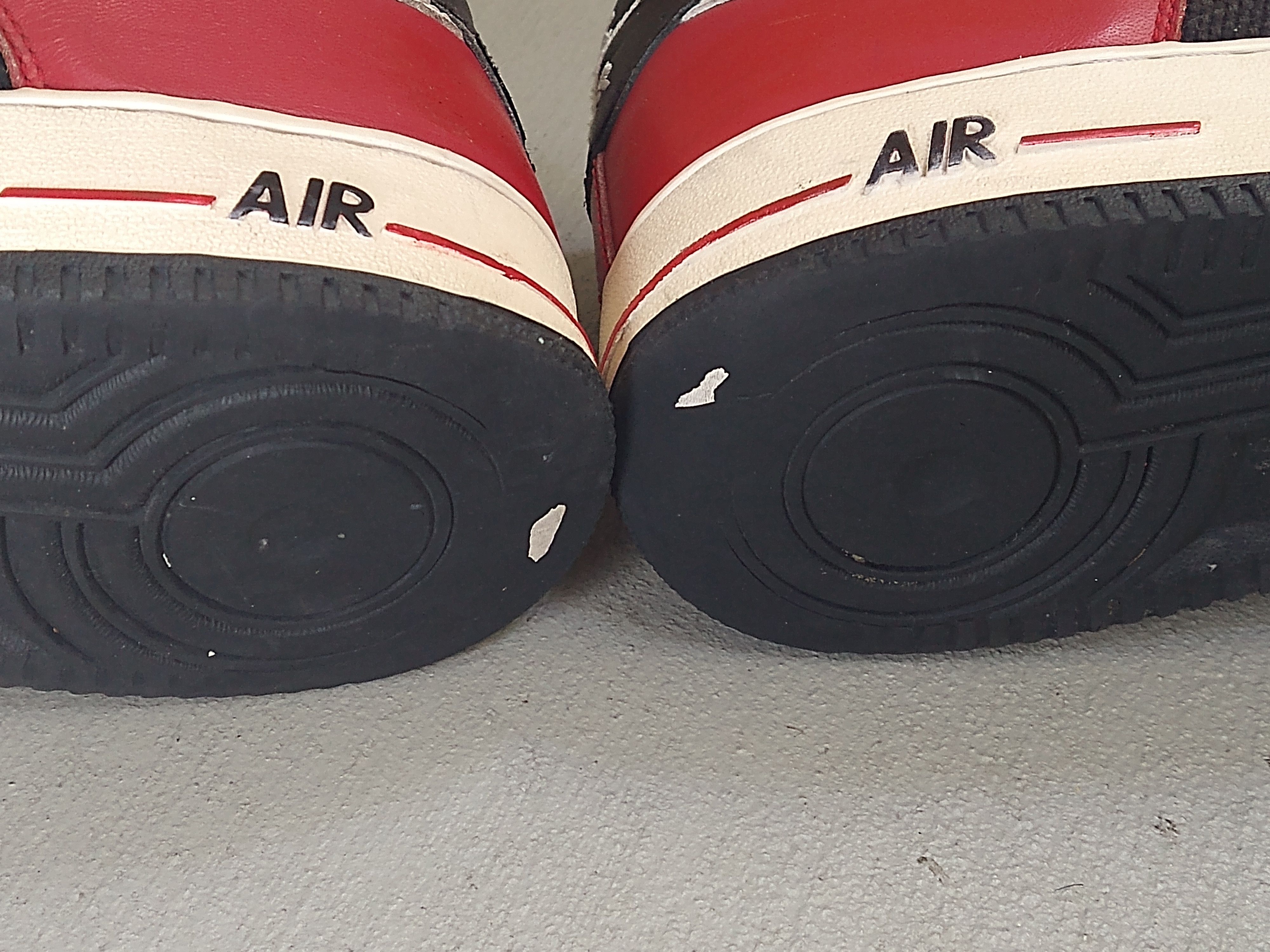 Nike Nike Air Force 1 Low Red Black Size 9.5 2009 315122-600 Size US 9.5 / EU 42-43 - 21 Thumbnail