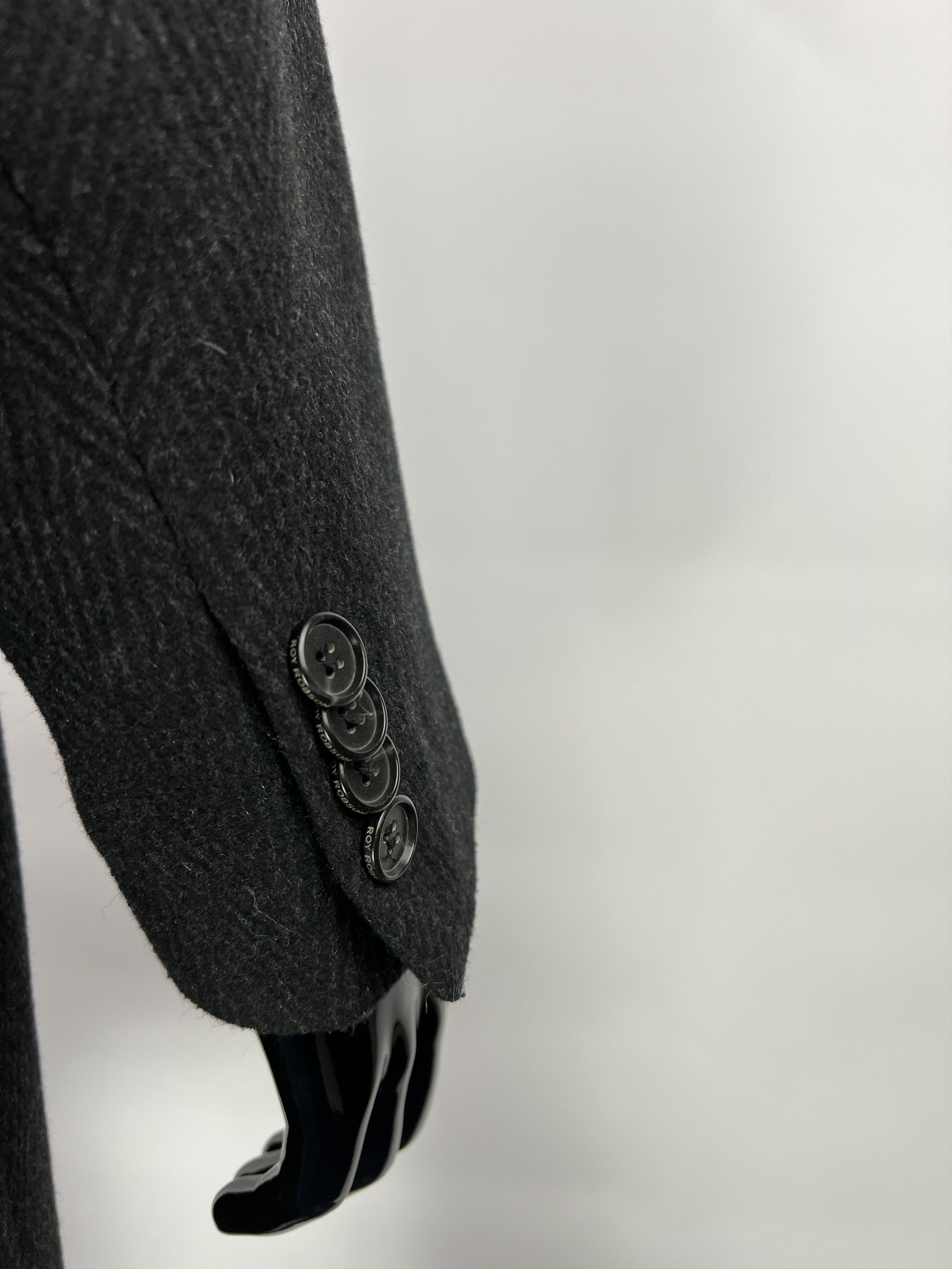 Other Roy Robson Men's Gray Wool Cashmere Heavy Coat Size 50 Size US M / EU 48-50 / 2 - 6 Thumbnail
