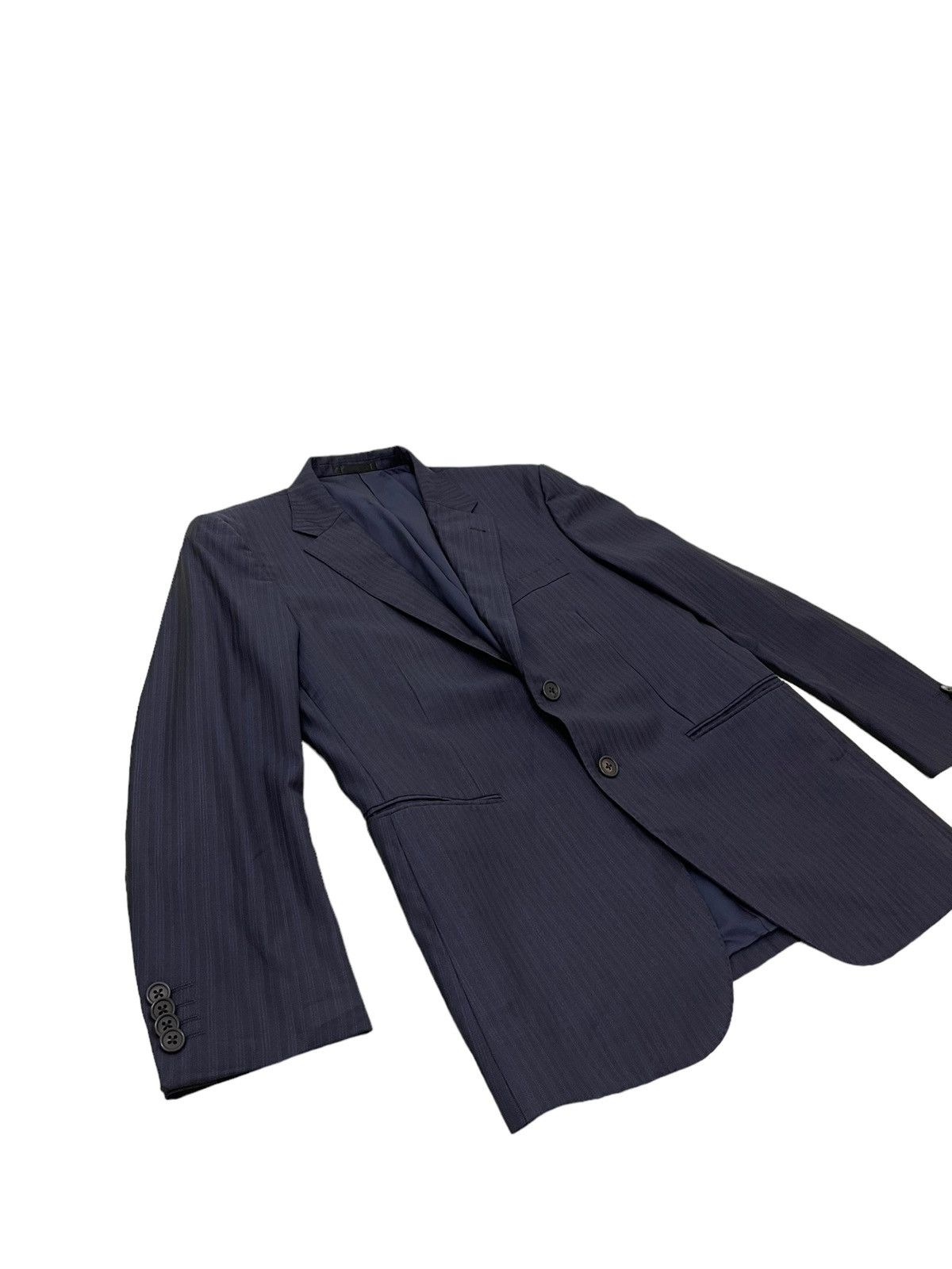 Loro Piana Slim Paul Smith x Loro Piana Striped Wool Blazer 5🟩3 Size US M / EU 48-50 / 2 - 5 Thumbnail
