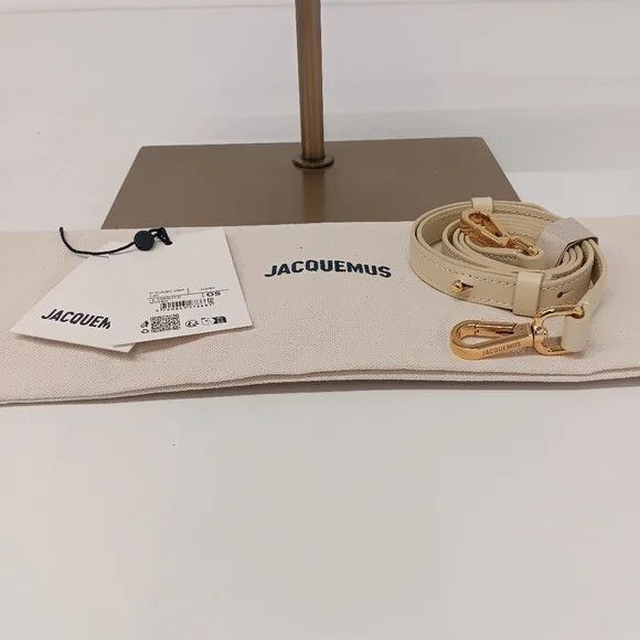 Jacquemus Jacquemus Le Chiquito Moyen Top-Handle Leather Bag - Ivory Size ONE SIZE - 12 Thumbnail