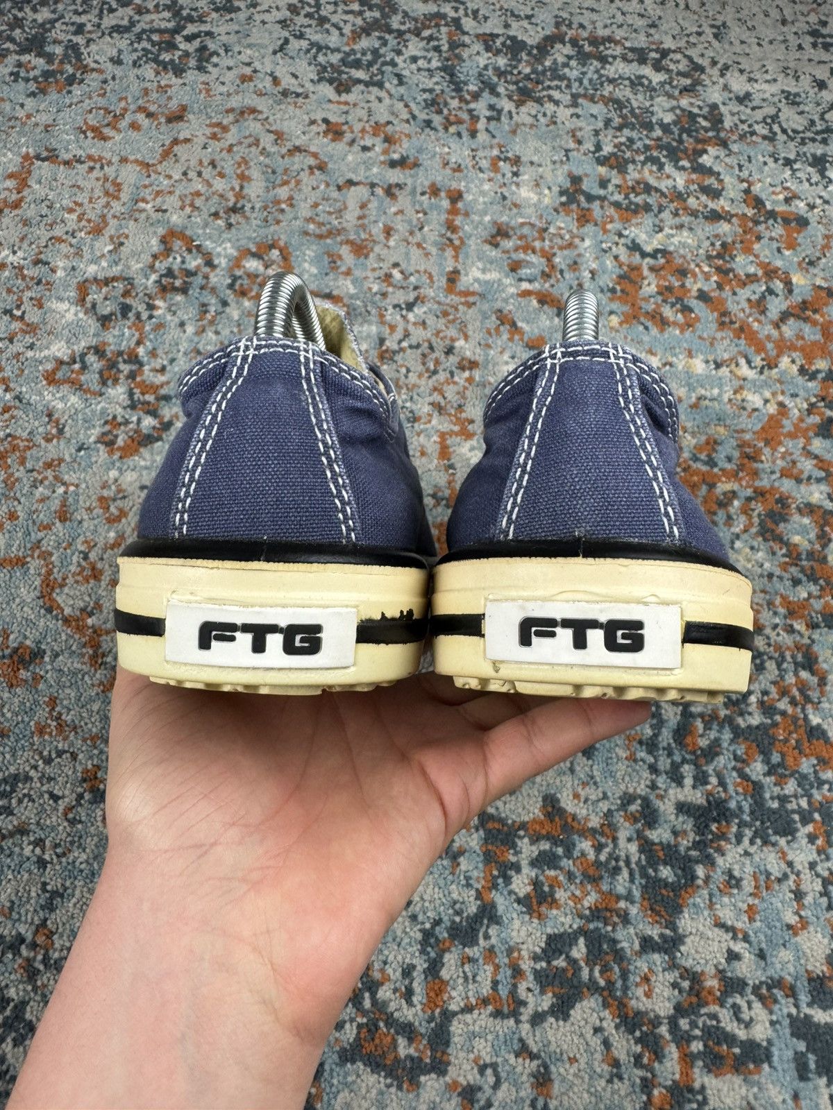 Vintage Vintage Y2K Wide toe oversized avantgarde style sneakers Size US 7 / EU 40 - 8 Thumbnail