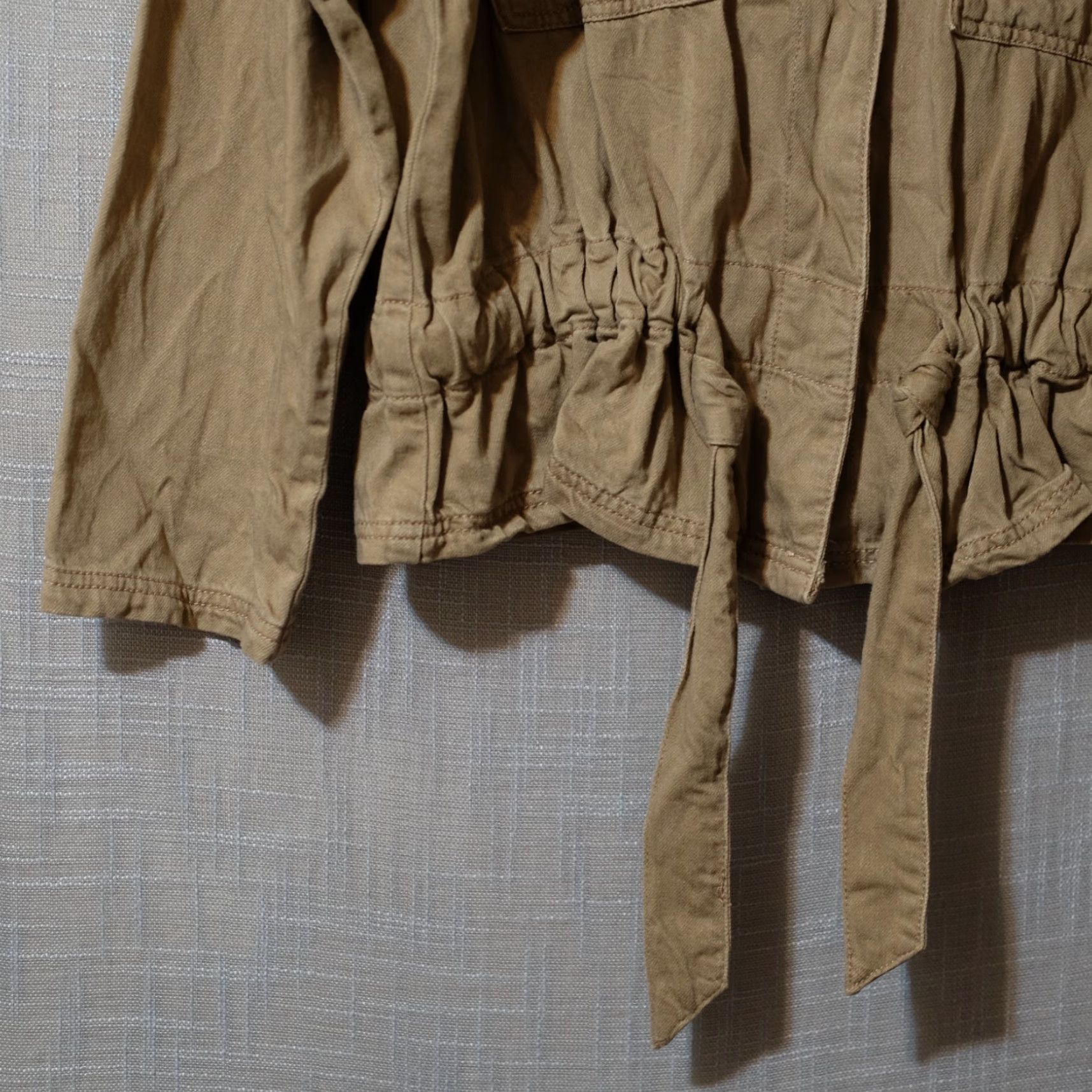 Vintage EUC Time and Tru Snap Front Long Sleeve Utility Jacket Tan Women's L Jacket Casual Womens Time and Tru Size L / US 10 / IT 46 - 3 Thumbnail
