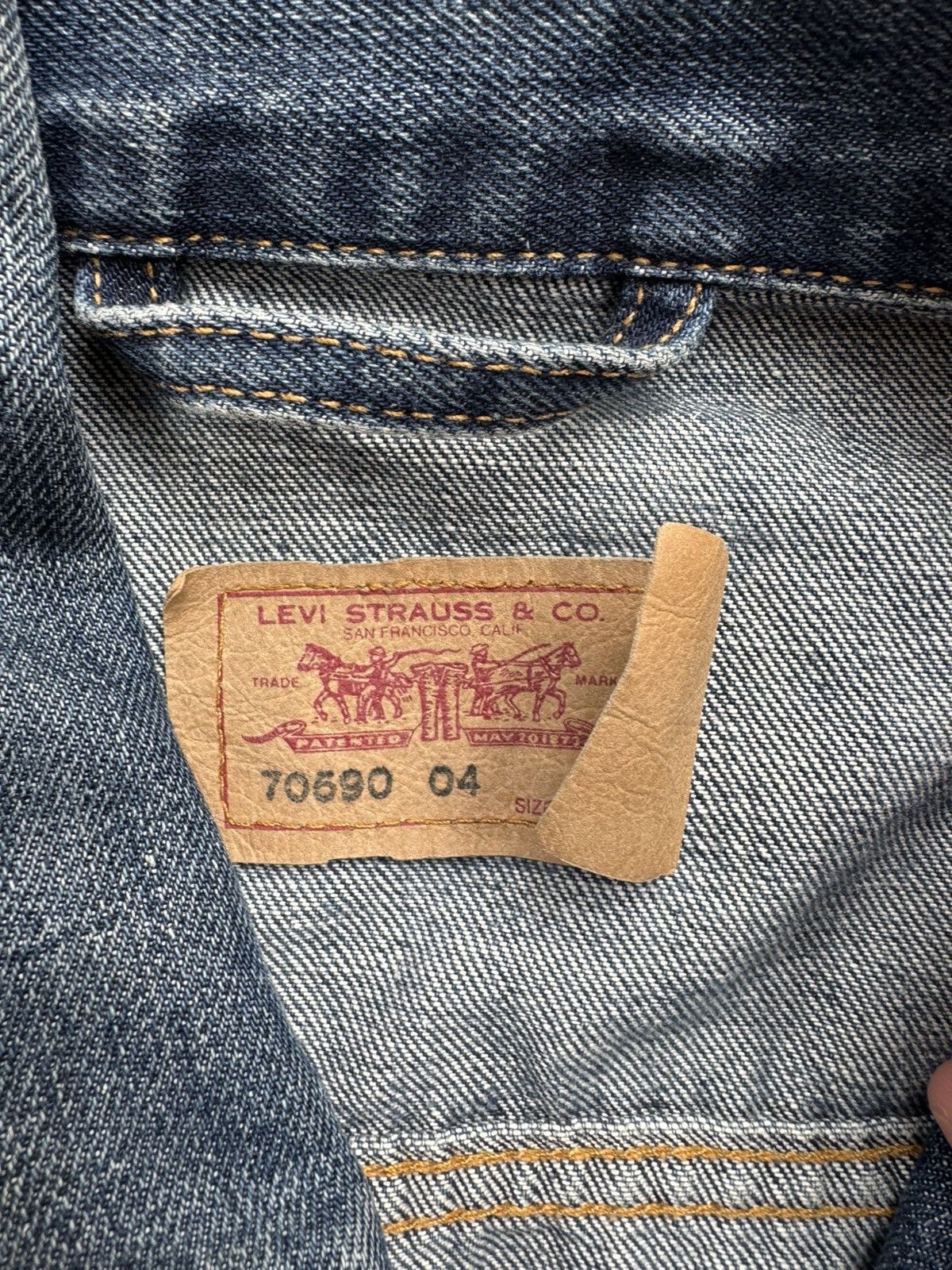 Levi's Vintage denim jacket LEVI’S Size S / US 4 / IT 40 - 5 Thumbnail