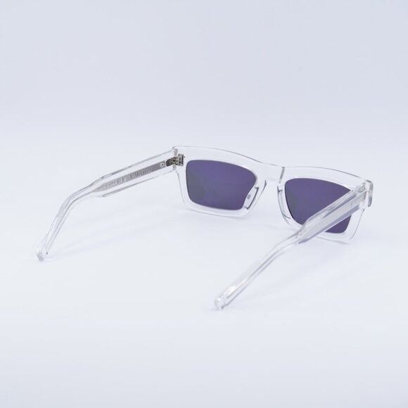 Valentino Valentino V-SHARP VLS-134C Sunglasses Transparent Rectangle Size ONE SIZE - 4 Thumbnail