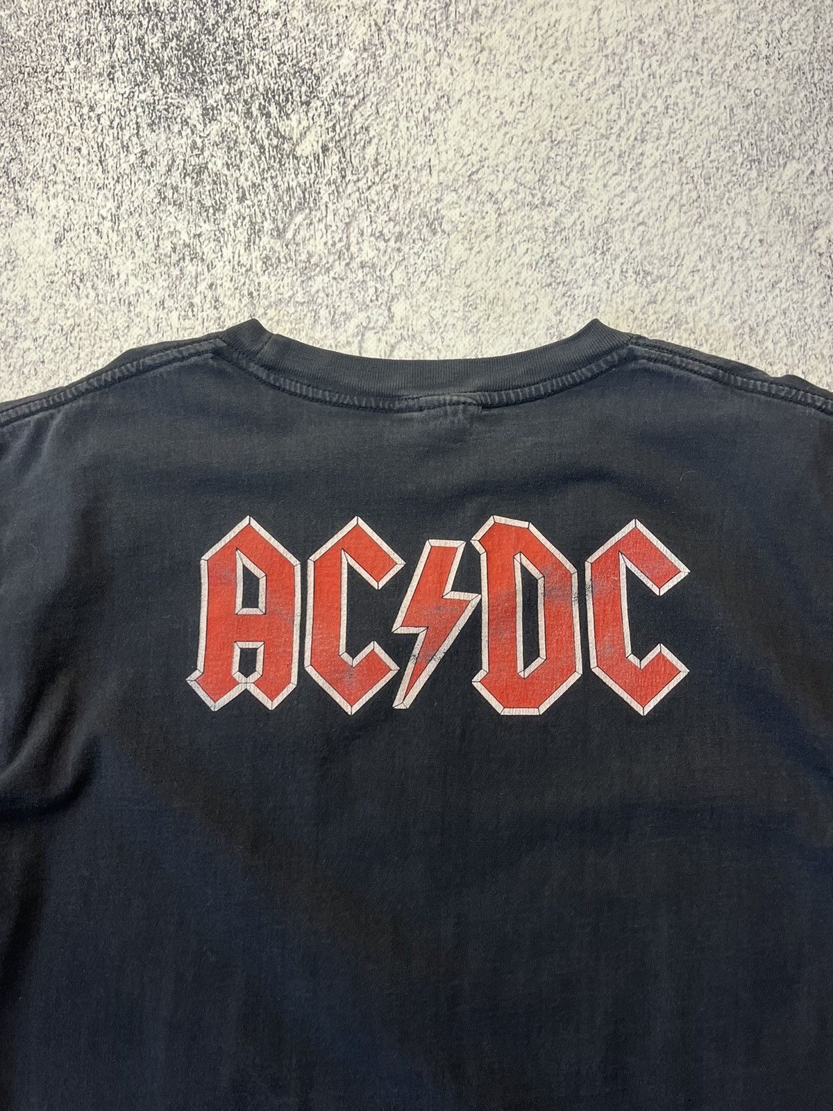 AC/DC Vintage Rare AC/DC Hells Bells Rock Band T Shirt Size US XL / EU 56 / 4 - 24 Thumbnail