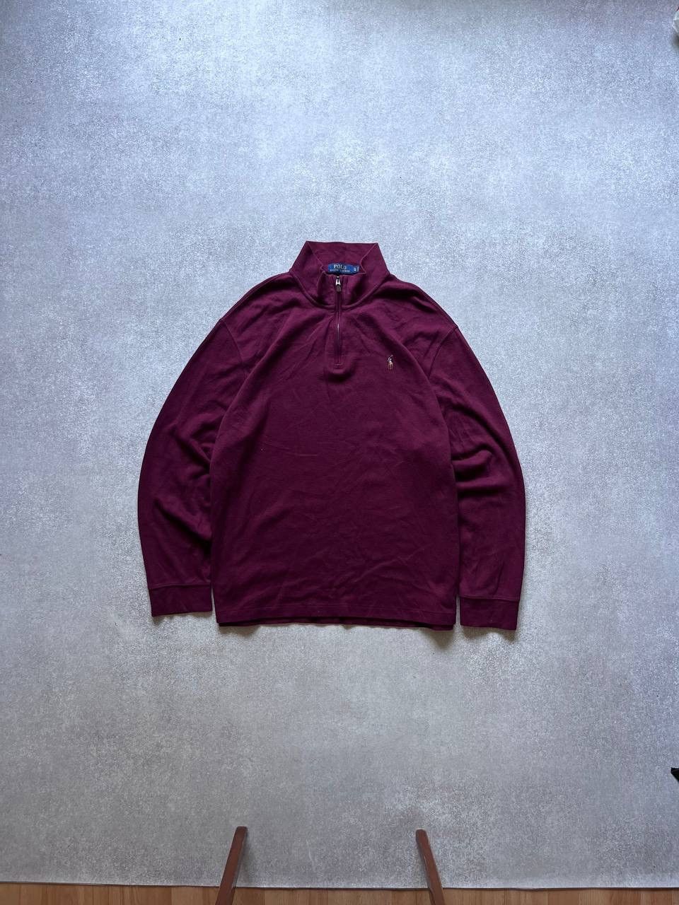 Polo Ralph Lauren × Vintage Vintage Polo Ralph Lauren Quarter Zip Sweatshirt Y2K XL Size US XL / EU 56 / 4 - 1 Thumbnail