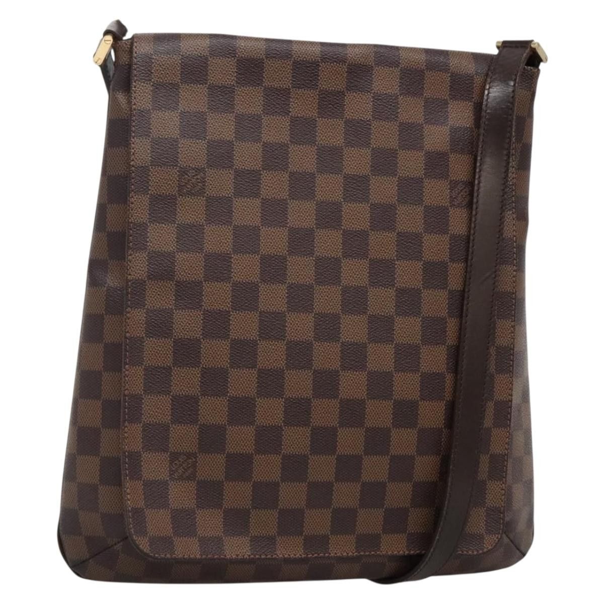 LOUIS VUITTON Damier Ebene Musette Shoulder Bag N51302