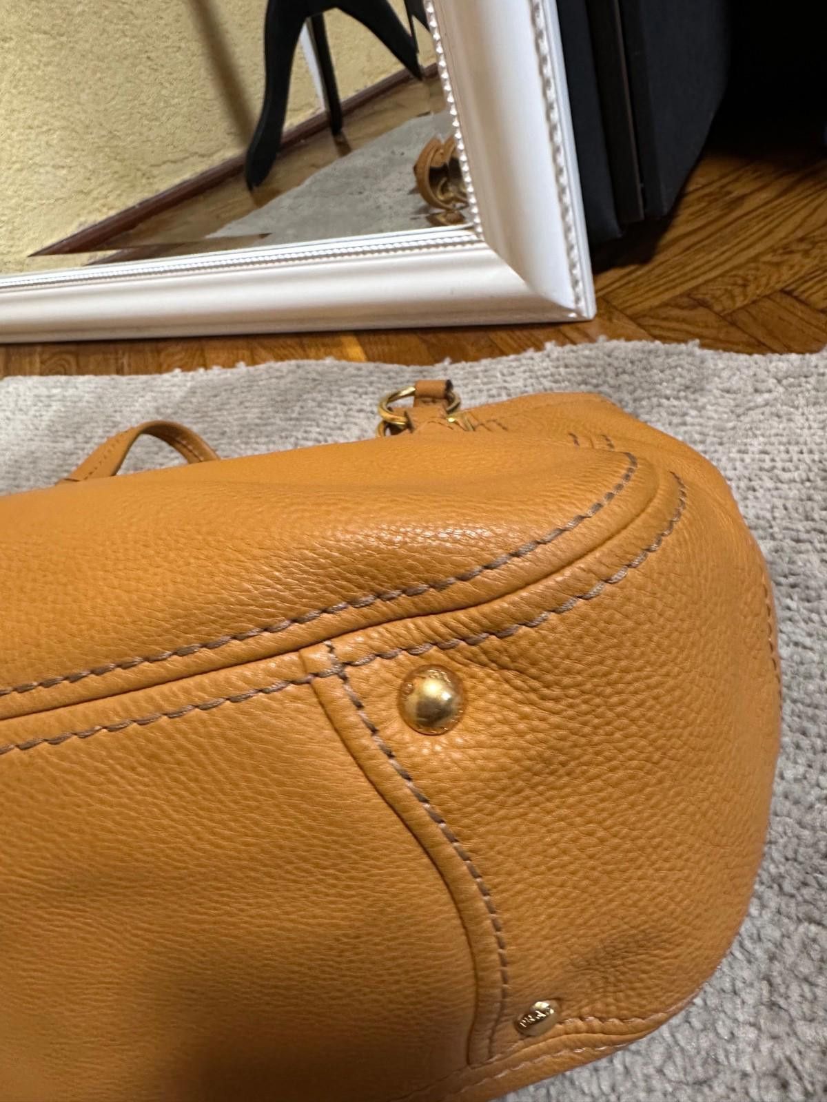 Prada Prada Vitelo Caramelo Bag Size ONE SIZE - 7 Thumbnail