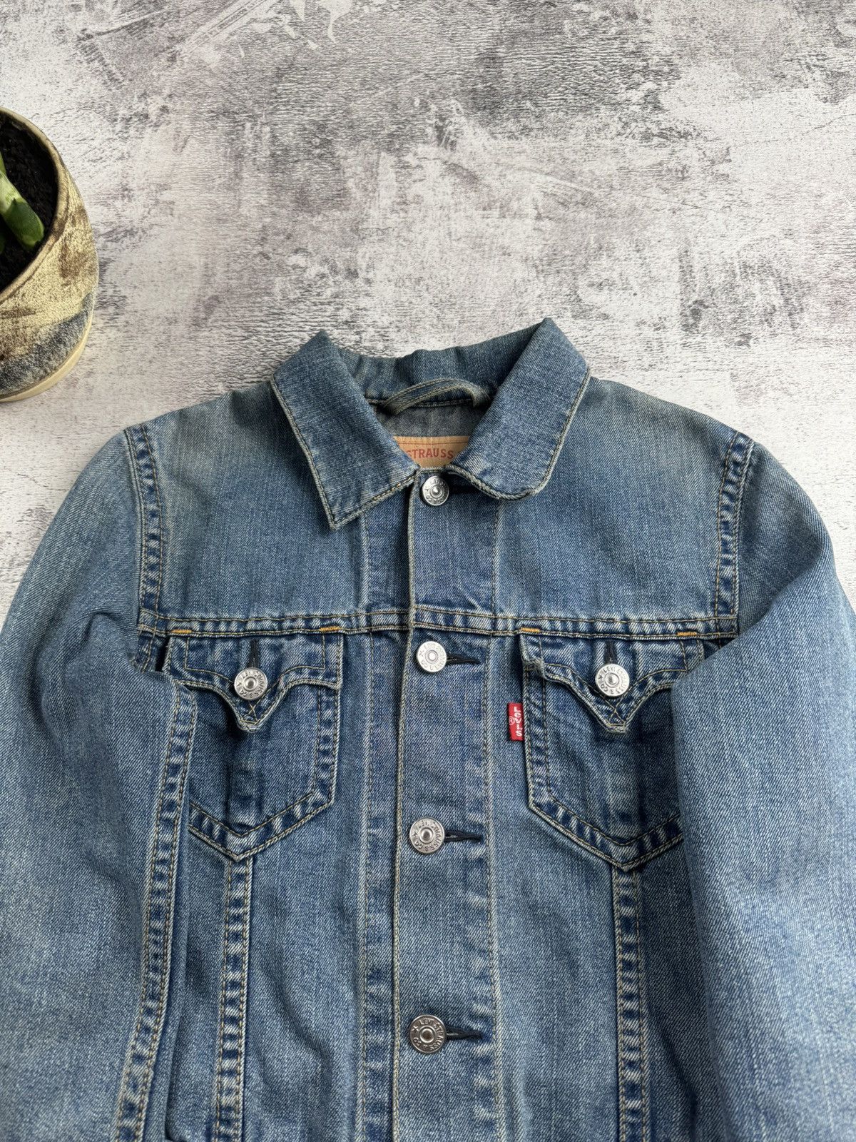 Levi's Levi’s 90S USA Type 1 Cotton Iconic Trucker Denim Jeans Button Jacket Size M Size M / US 6-8 / IT 42-44 - 5 Thumbnail