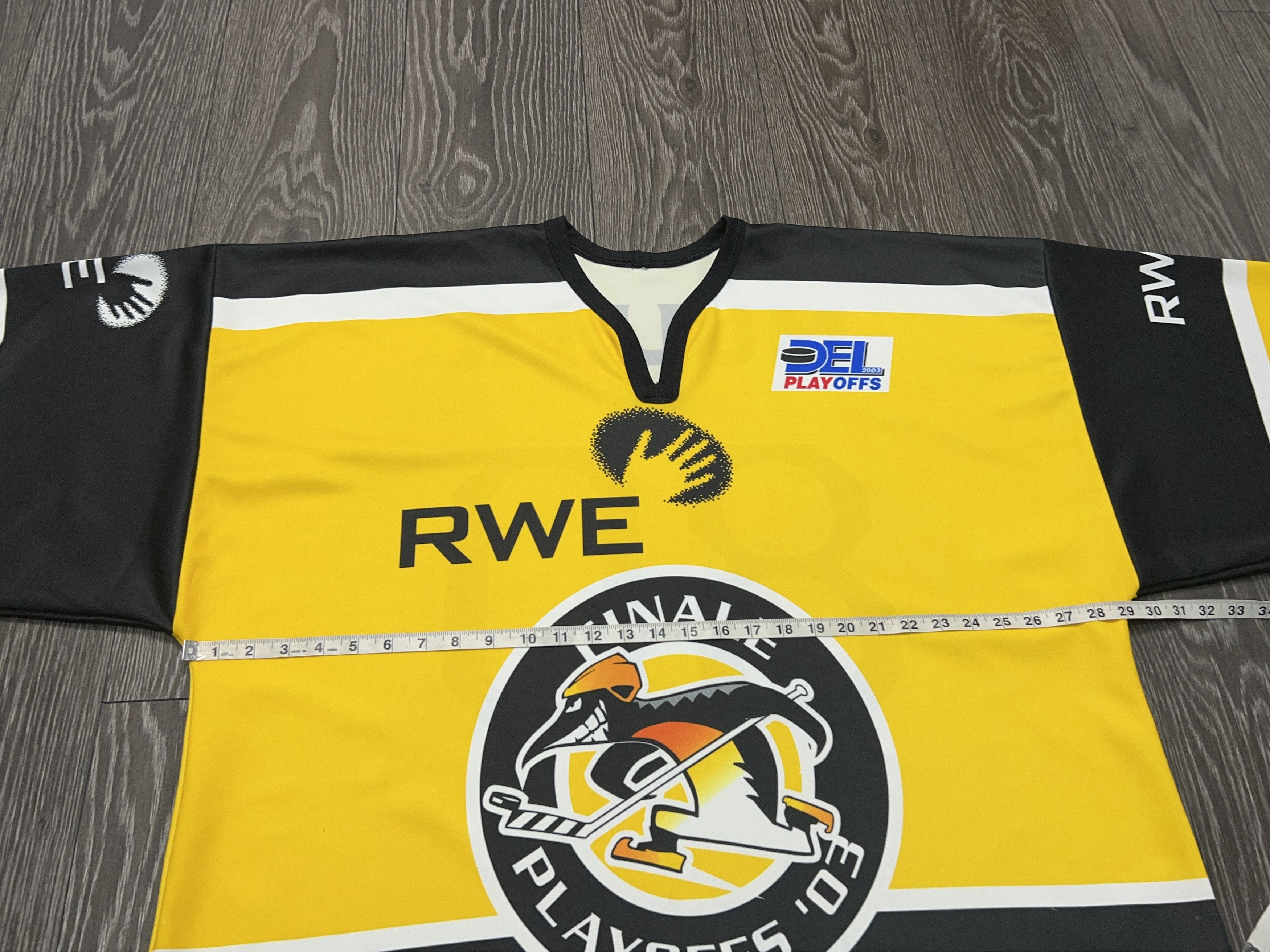 NHL Krefeld Penguins Metzen Munchen Ice Hockey Jersey Shirt Size US XL / EU 56 / 4 - 5 Thumbnail