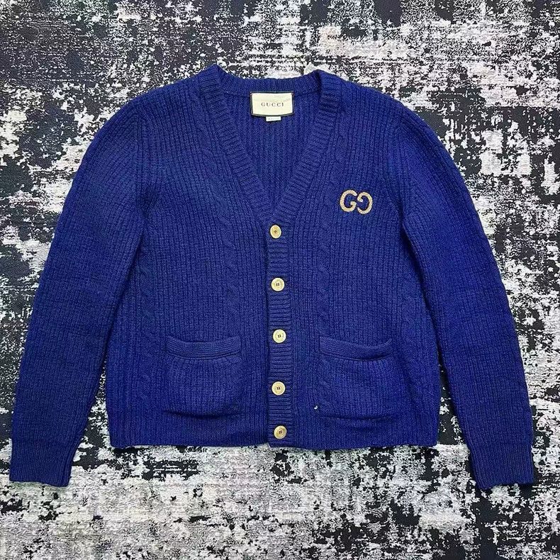 Gucci GucciNavy blue sweater 2503-Nextarrow Size US XS / EU 42 / 0 - 1 Thumbnail