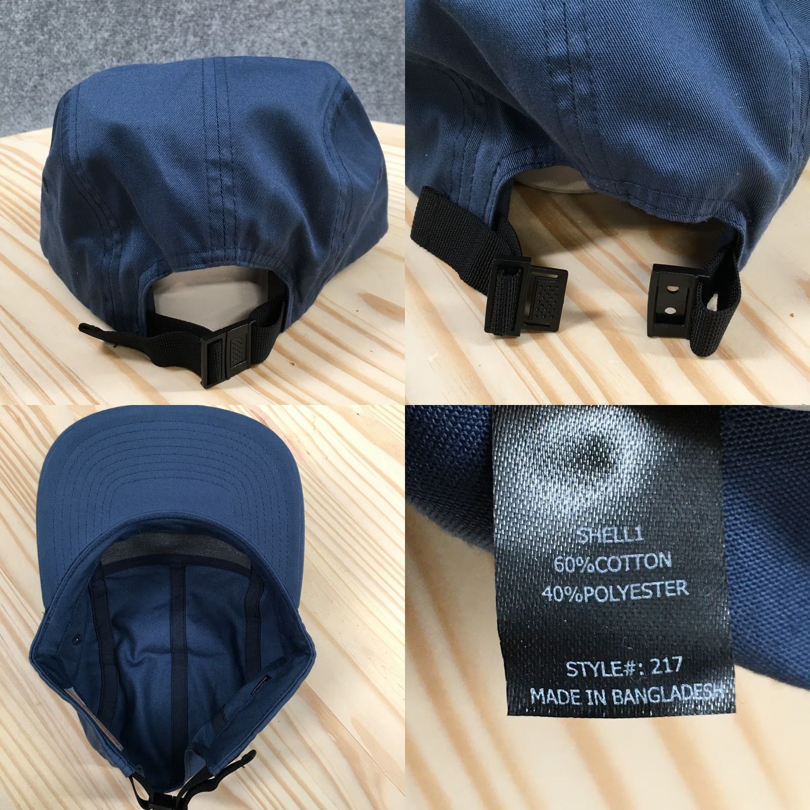 Vintage Richardson Luce Line Brewing Co R-Active UPF 50+ Five Panel Hat Mens OS Blue Size ONE SIZE - 8 Thumbnail