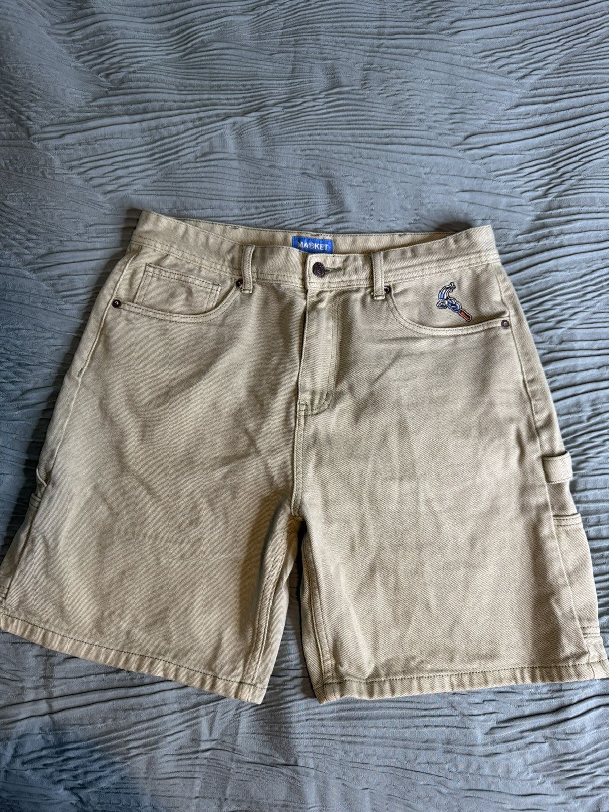 Market MARKET Hardware Carpenter “Tea” Shorts Size US 34 / EU 50 - 1 Thumbnail