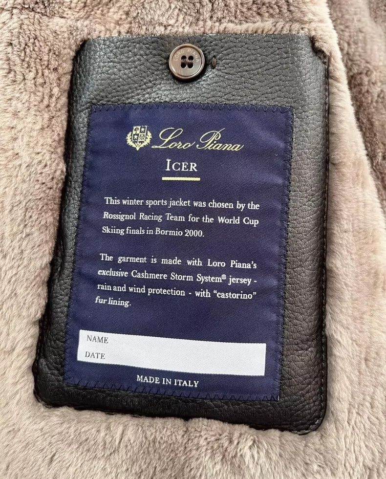 Loro Piana LORO PIANA Sheepskin overcoat Size US XXL / EU 58 / 5 - 3 Thumbnail