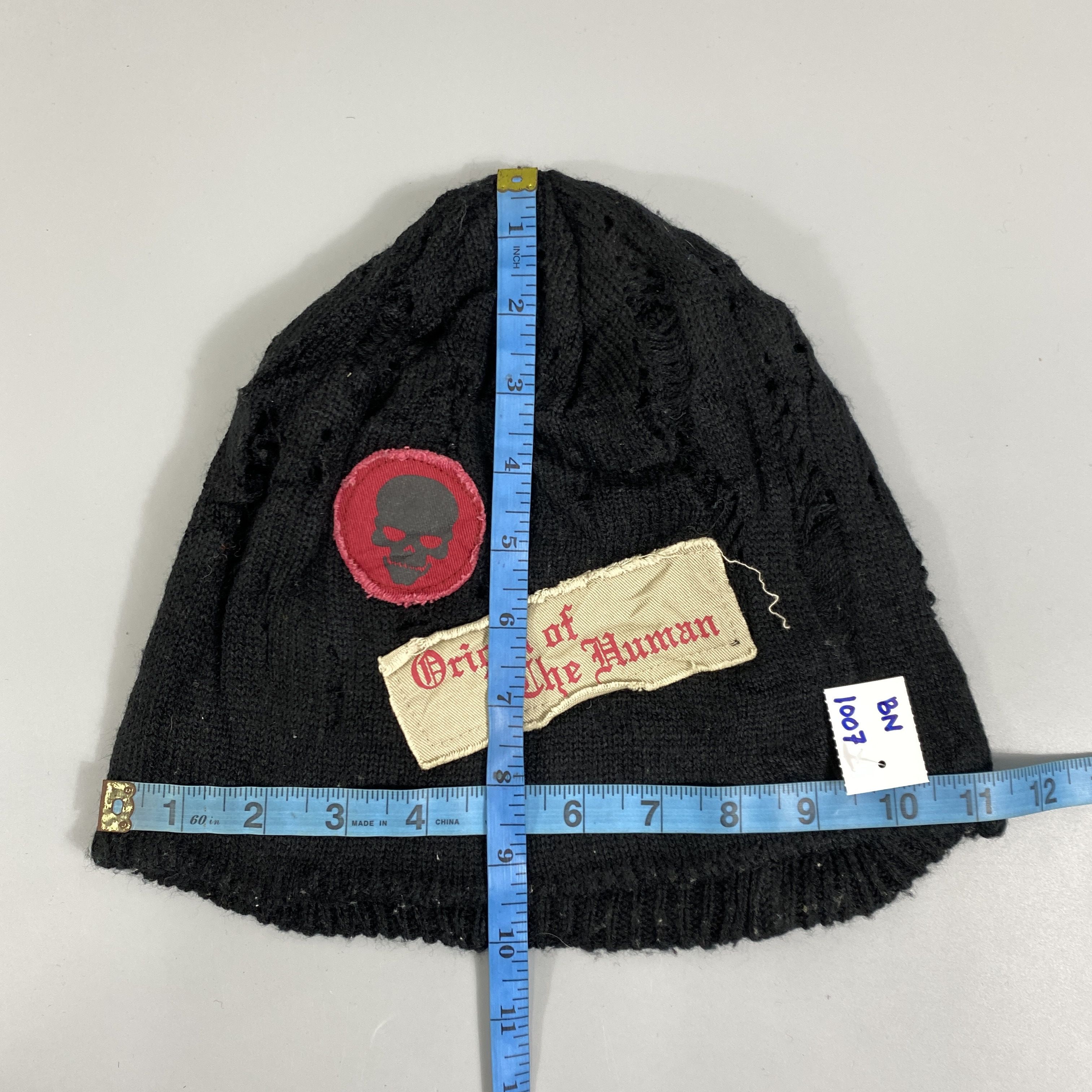 Japanese Brand Origin Of The Human Slouchy Beanie Hat -BN1007 Size ONE SIZE - 5 Thumbnail