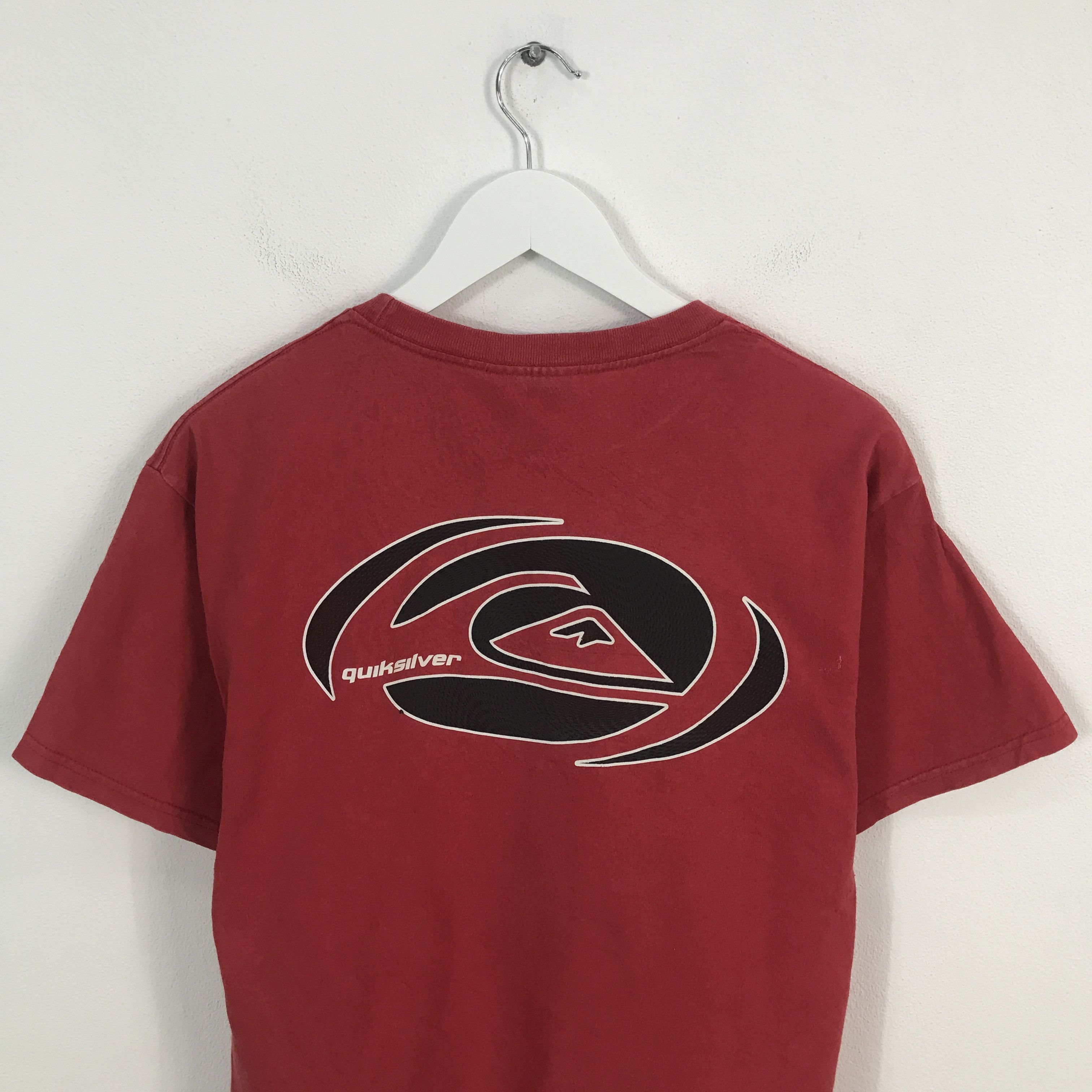 Quiksilver Rare Quiksilver Big Logo t-shirt Size US M / EU 48-50 / 2 - 4 Thumbnail