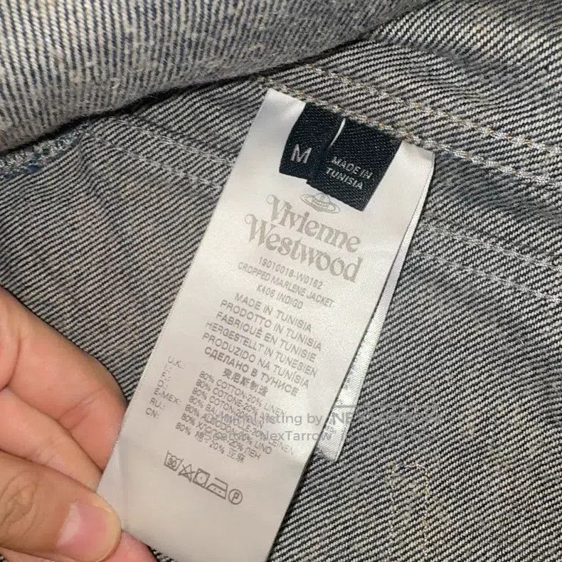 Vivienne Westwood Vivienne Westwood Pearl Button Denim Jacket Size M / US 6-8 / IT 42-44 - 7 Thumbnail