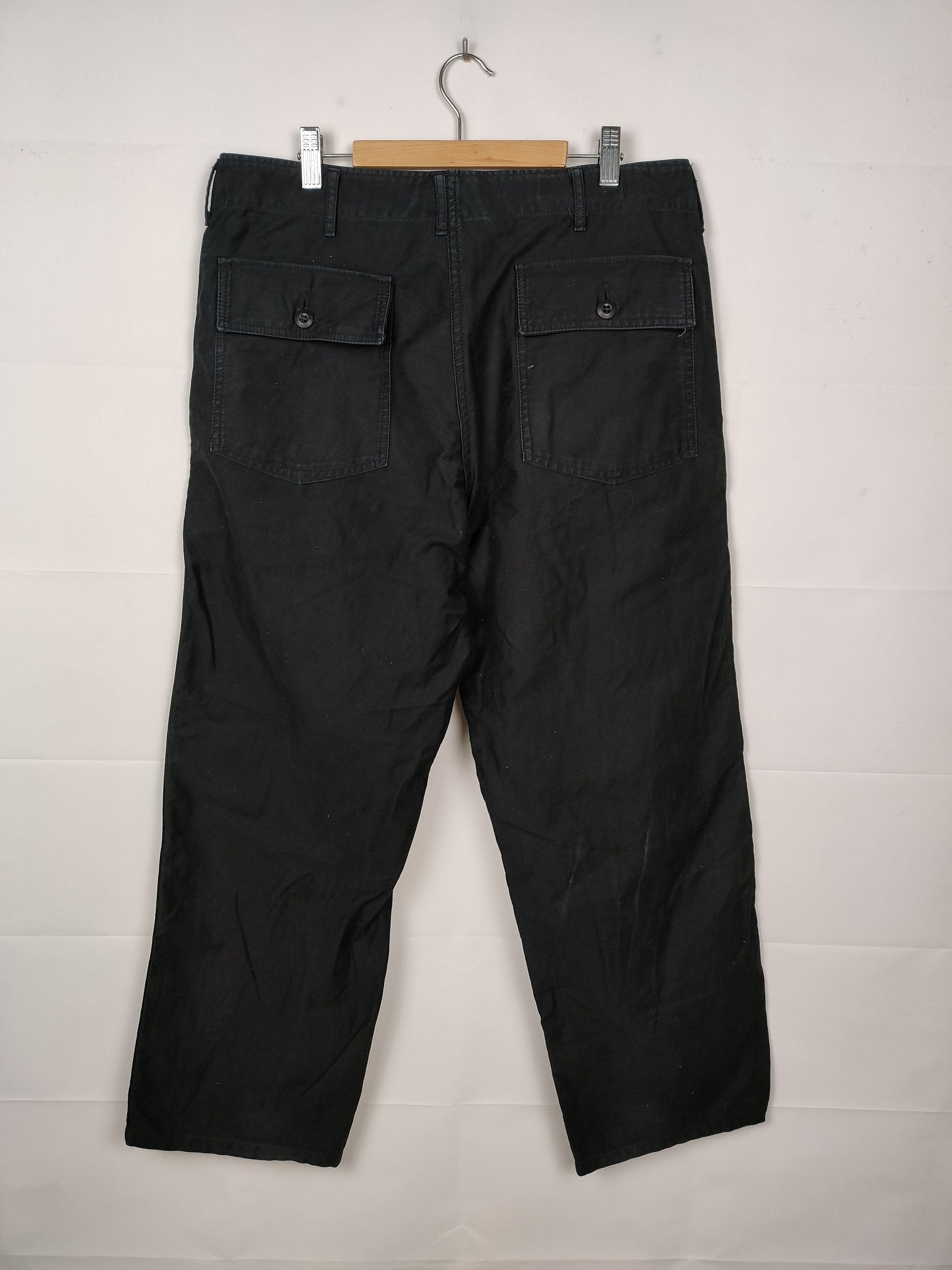 Japanese Brand Vintage Bamboo Shoots Made in Japan Fatigue Baker Pant Size US 33 - 2 Thumbnail