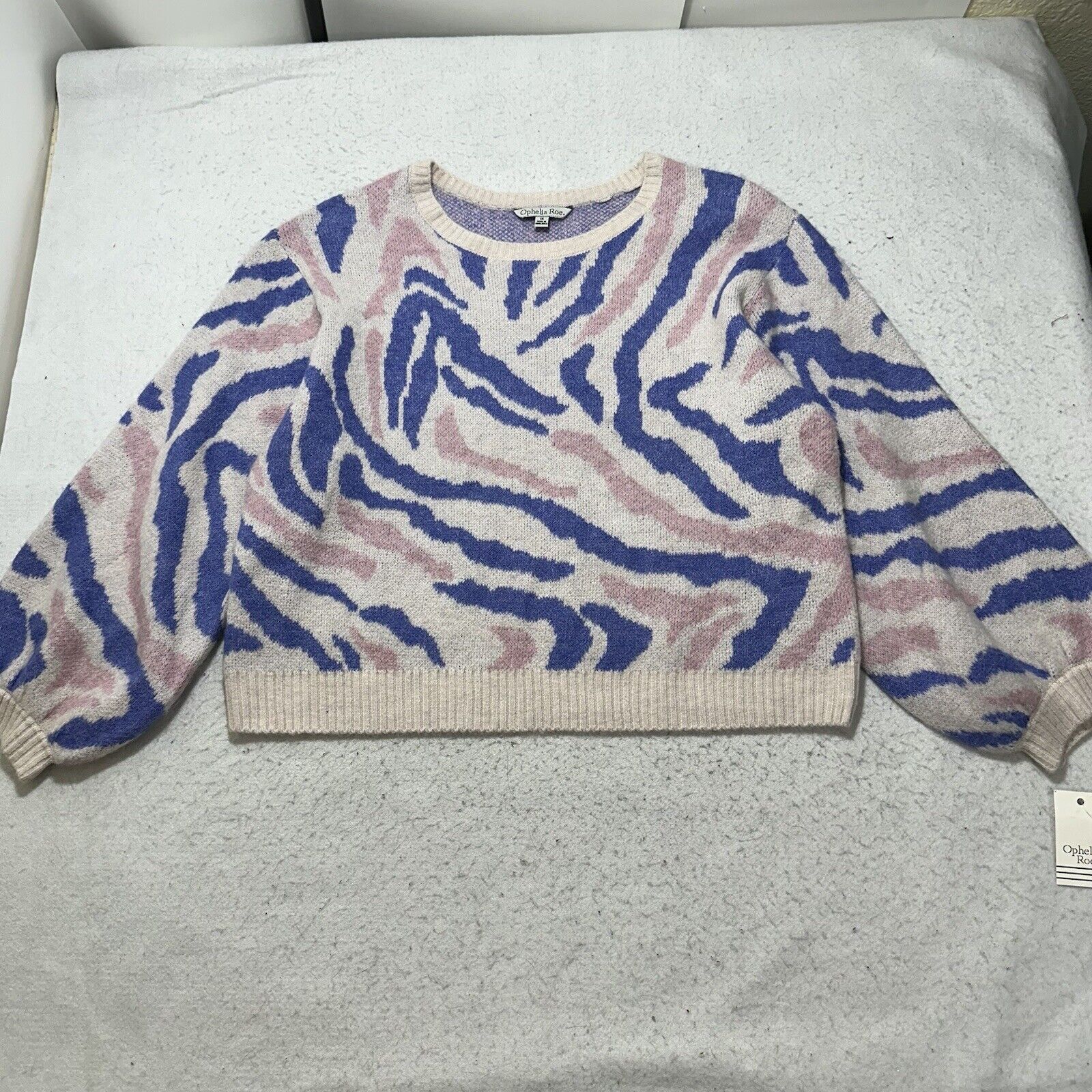 Other Ophelia Roe 1X Crewneck Pullover Sweater Heavyweight Pastel Size XL / US 12-14 / IT 48-50 - 1 Thumbnail