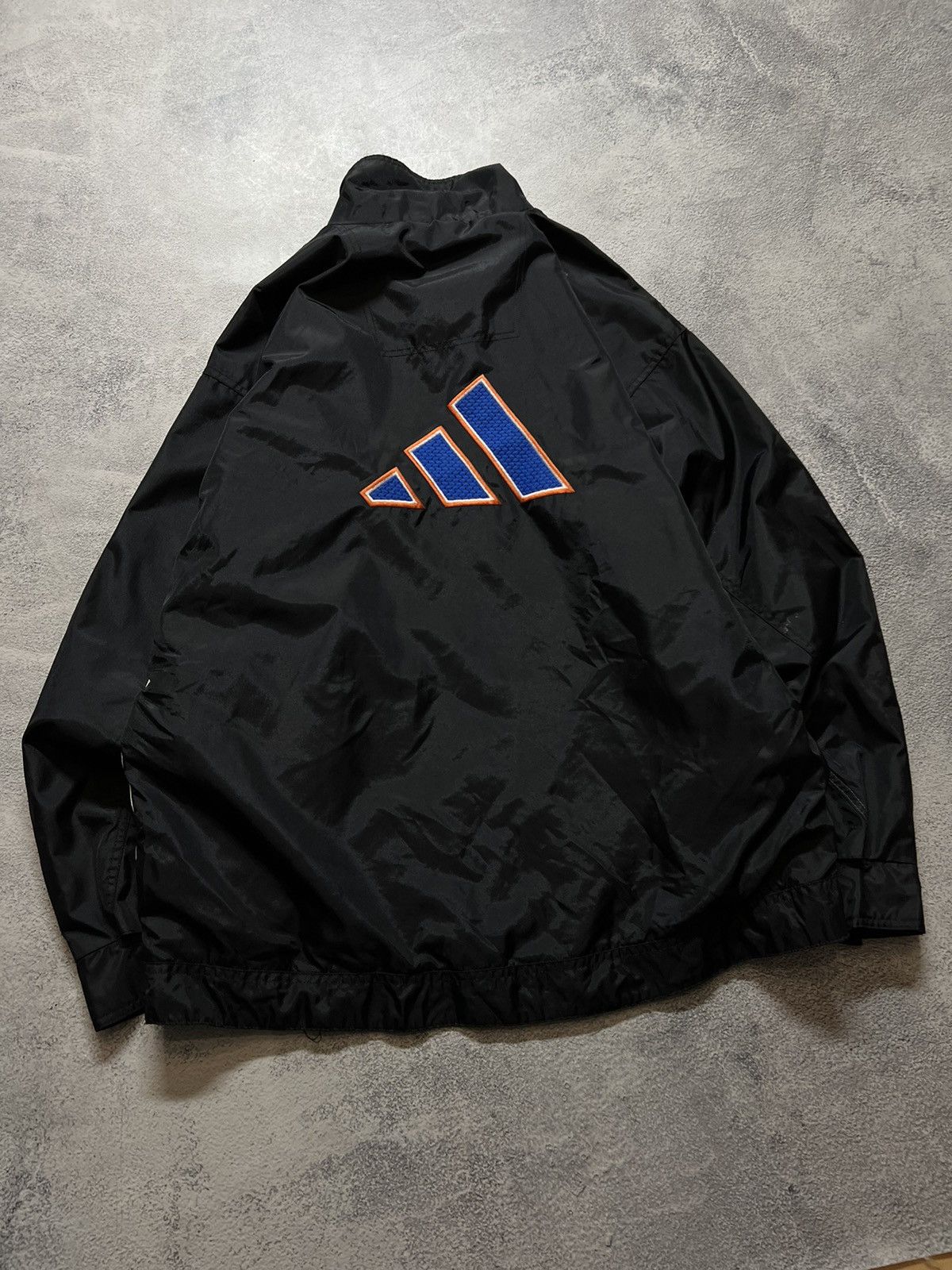 Adidas × Vintage Vintage Y2k Adidas 🖤 Big Logo Bomber Jacket 90’s Size US L / EU 52-54 / 3 - 8 Thumbnail
