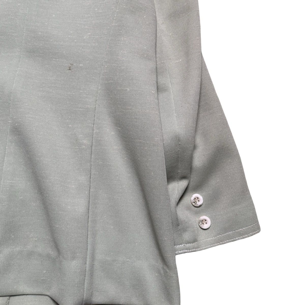 Vintage Vintage 70s Leisure Suit Pistachio Green Jacket Pant Vest 12 Size M / US 6-8 / IT 42-44 - 8 Thumbnail