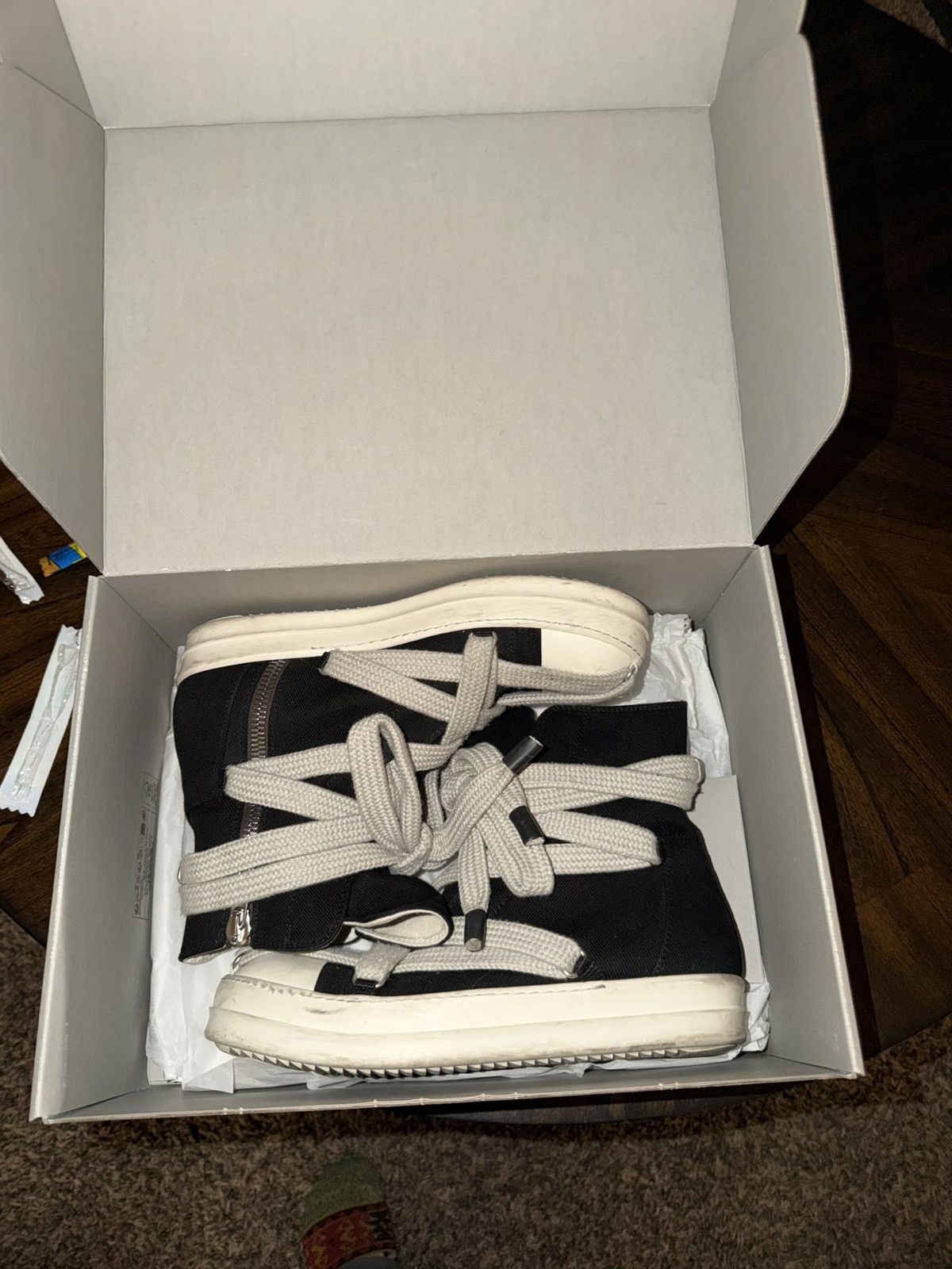 Rick Owens Drkshdw Rick Owen’s Luxor Hexa Drkshdw Size US 8 / EU 41 - 8 Thumbnail