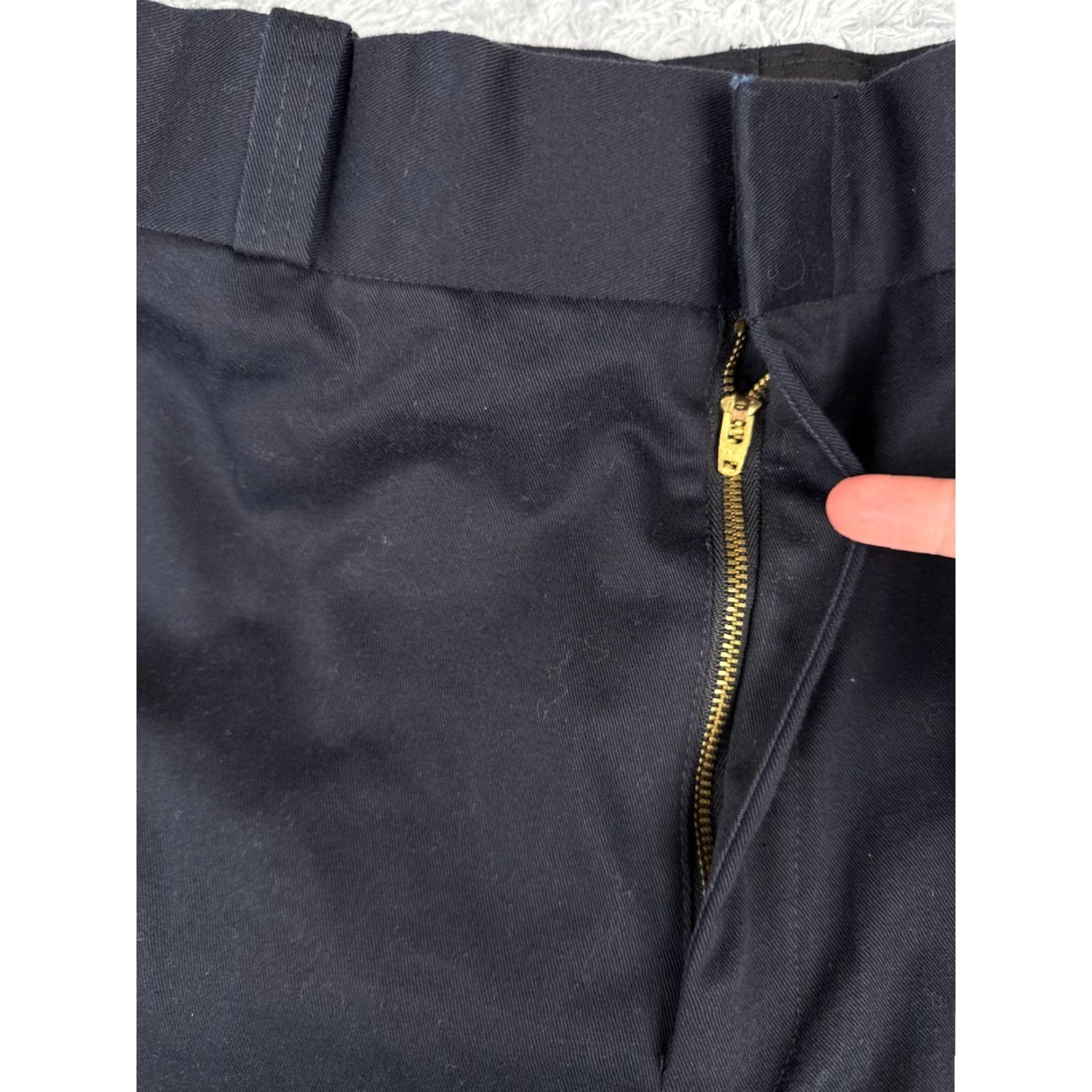 Vintage Tact Squad Pants Mens 38 Blue Cargo Twill Fabric Double Knee Gusset Poly Blend Size US 38 / EU 54 - 5 Thumbnail