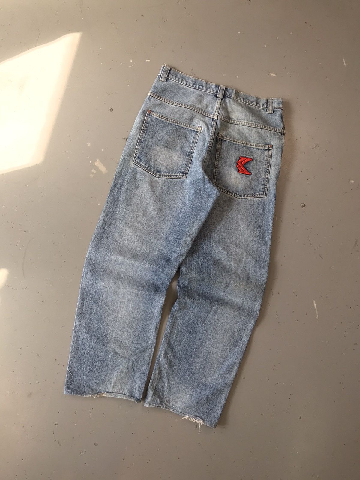 Karl Kani × Vintage Vintage Kani jeans logo embroidered denim Size US 34 / EU 50 - 11 Thumbnail