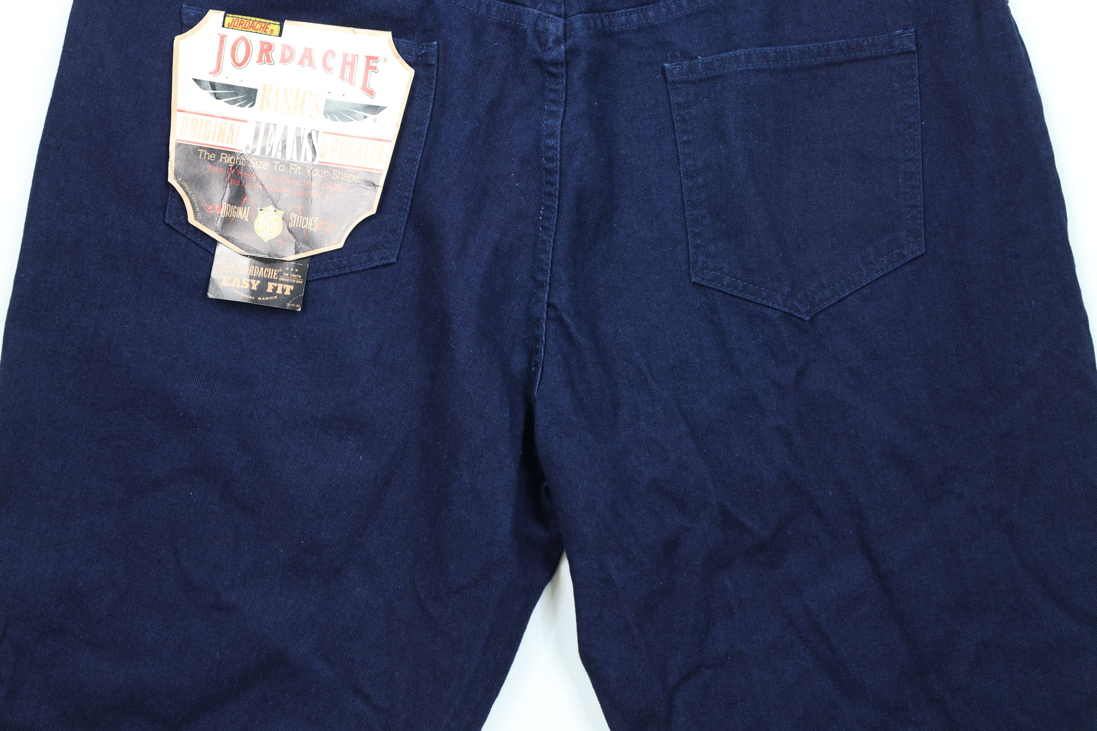 Vintage Deadstock Vintage 90s Streetwear Fit Denim Jean Shorts Jorts Size US 42 / EU 58 - 10 Thumbnail