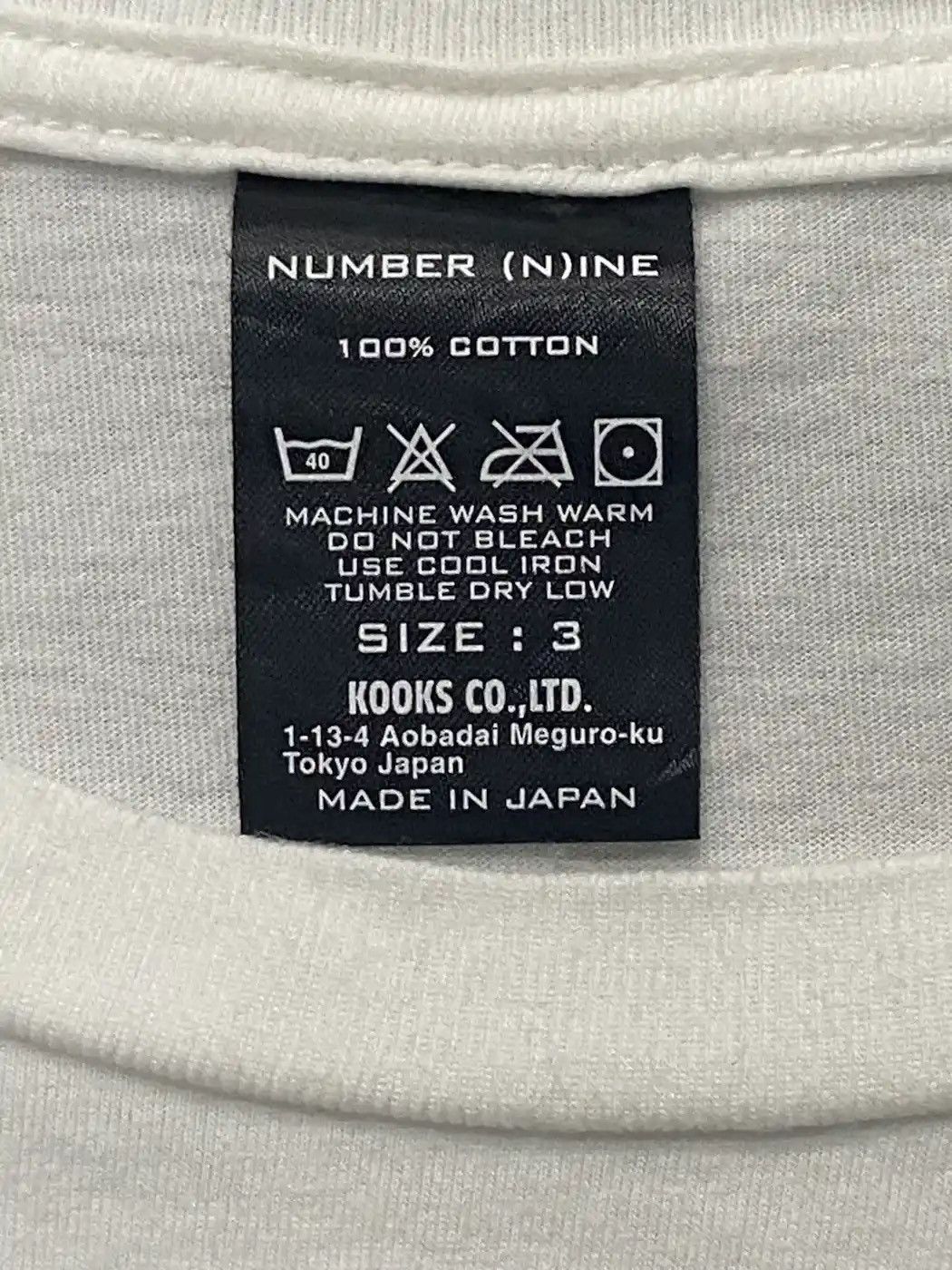 Number (N)ine SS08 Number Nine Checkered Pocket Tees Size US M / EU 48-50 / 2 - 7 Thumbnail