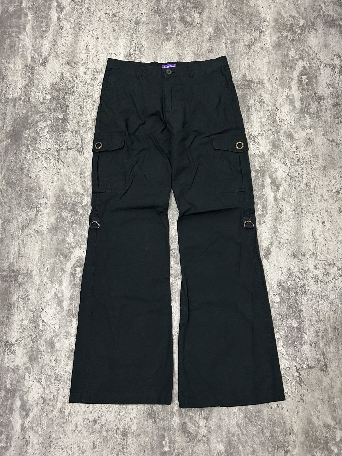 Hysteric Glamour Pas De Deux Cargo Ring Pocket Flare Pants Size US 30 / EU 46 - 4 Thumbnail