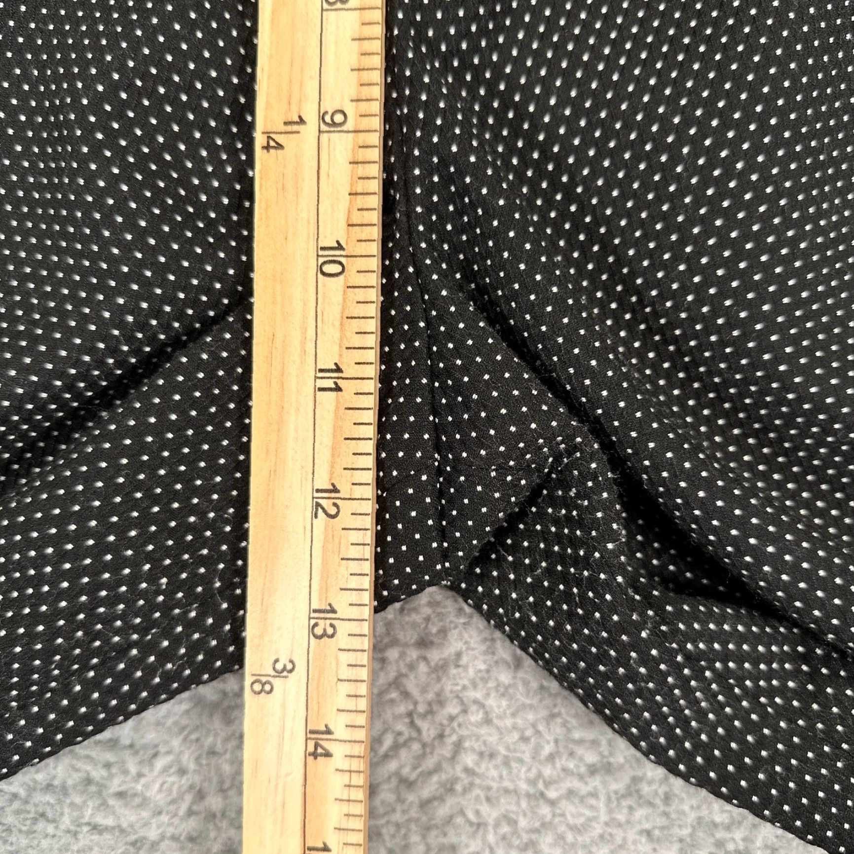 Tommy Hilfiger Tommy Hilfiger Pants Womens 12 Black Polka Dot High Rise Career Office Dress Pants Size 34" / US 12 / IT 48 - 5 Thumbnail