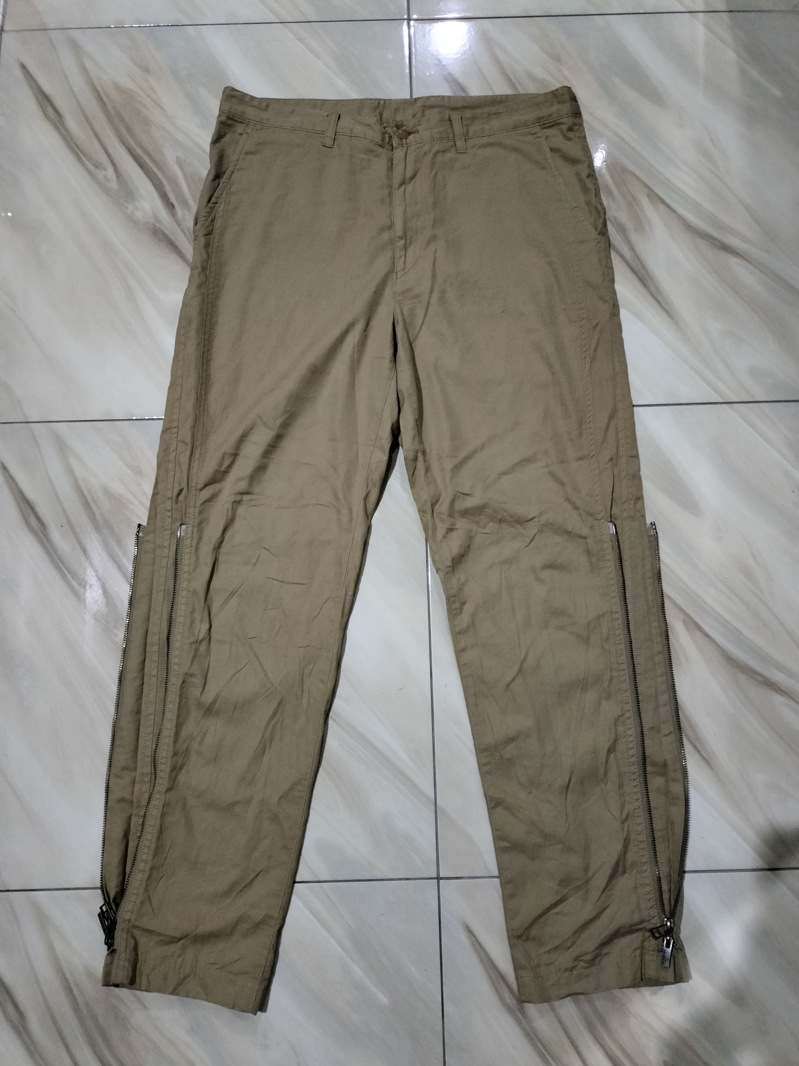 Issey Miyake × Japanese Brand 2010s Issey Miyake Men Zipper pants Size US 33 - 3 Thumbnail