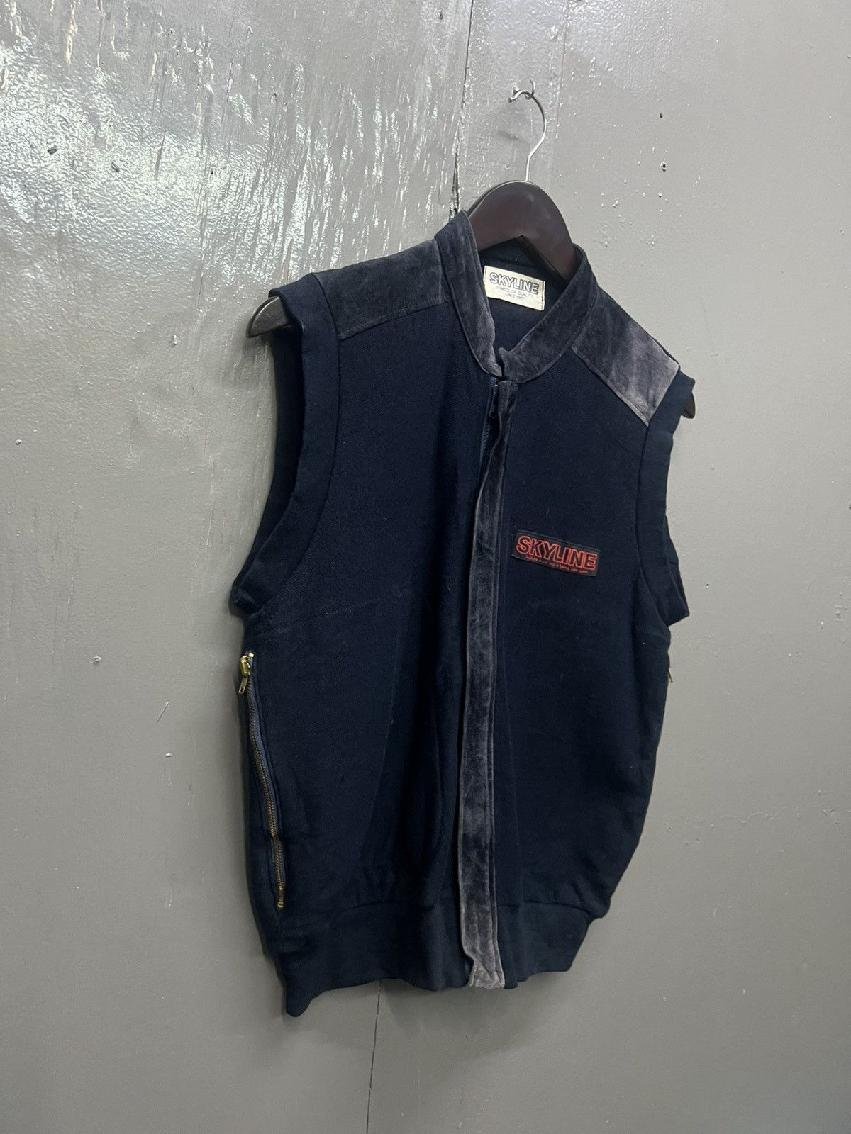 Japanese Brand Skyline Zipper Vest Size US S / EU 44-46 / 1 - 4 Thumbnail