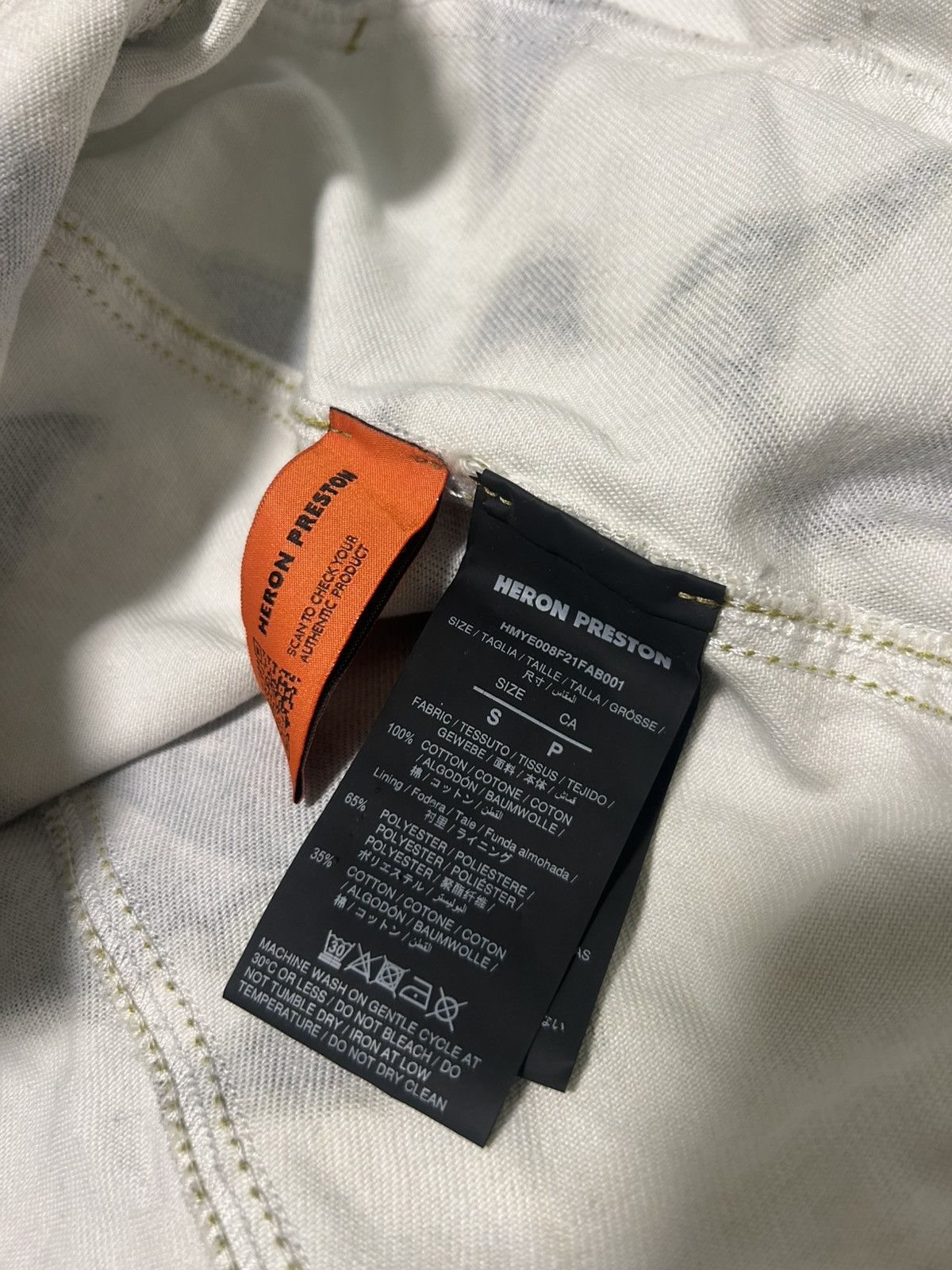 Heron Preston HERON PRESTON Camouflage Print Denim Jacket Size US S / EU 44-46 / 1 - 4 Thumbnail