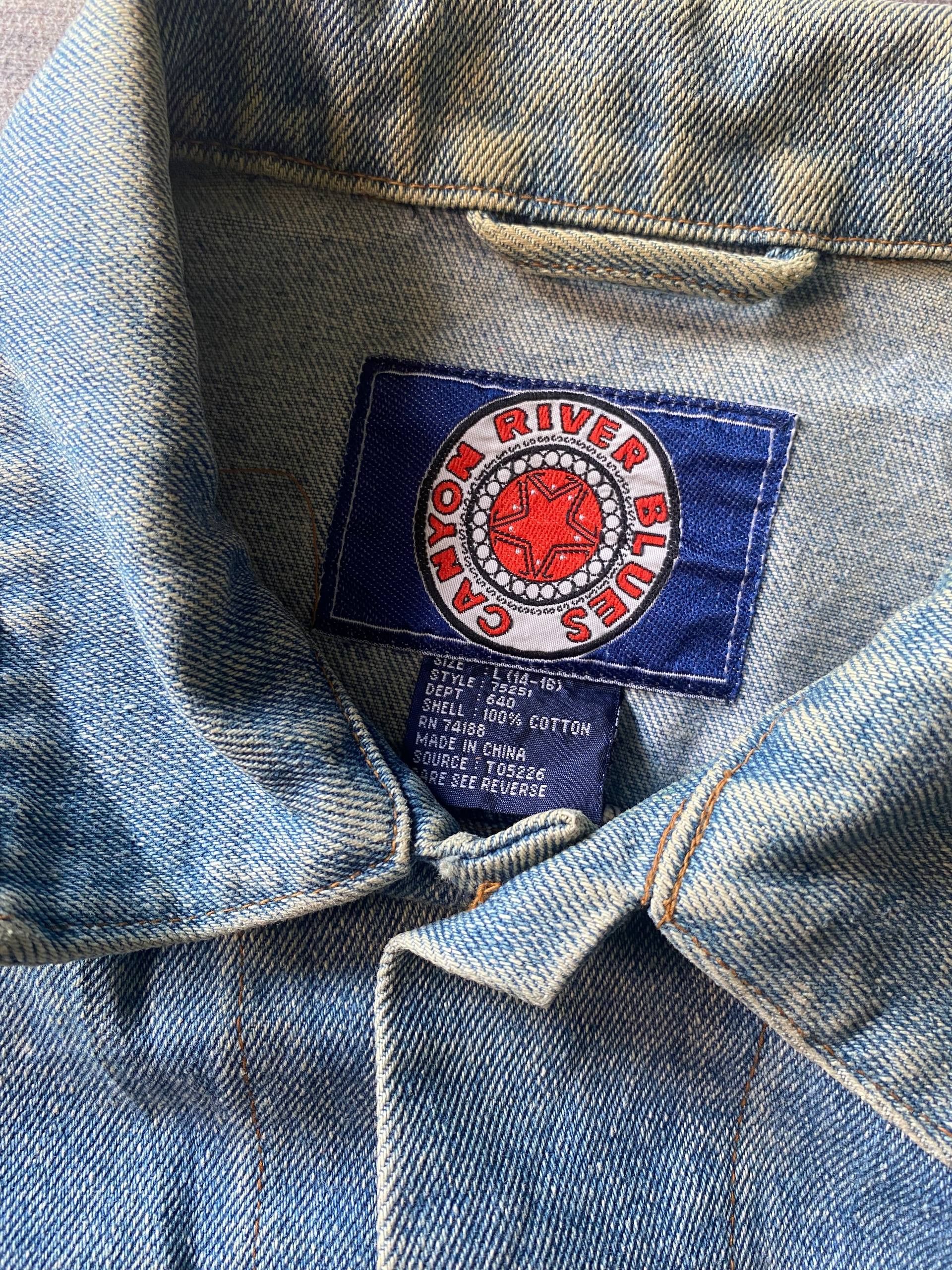 Vintage Canyon River Blues Denim Jacket Size US M / EU 48-50 / 2 - 2 Thumbnail