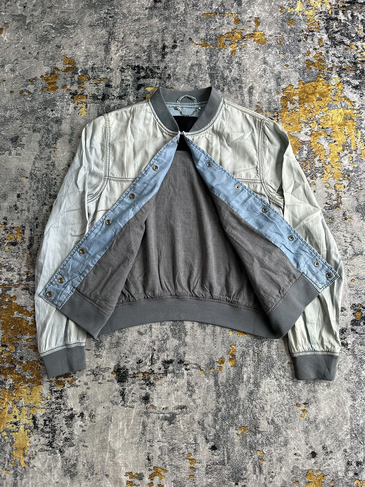 Diesel CRAZY FADED DIESEL VINTAGE BOMBER JACKET Size US M / EU 48-50 / 2 - 5 Thumbnail