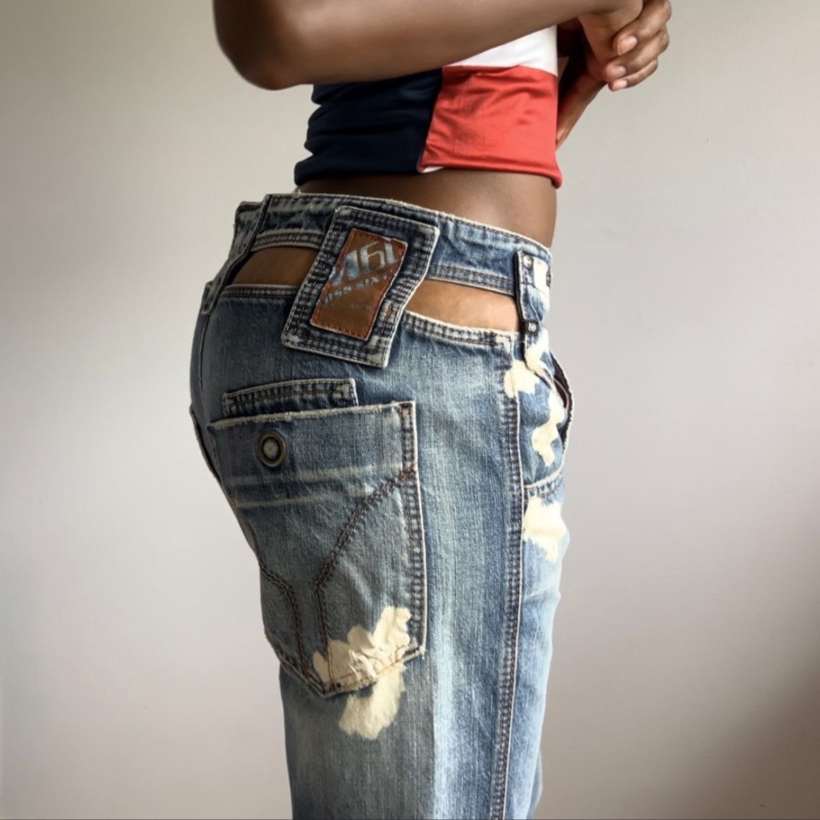 Miss Sixty Vintage Miss Sixty Crop Jeans Size 26" / US 2 / IT 38 - 9 Thumbnail