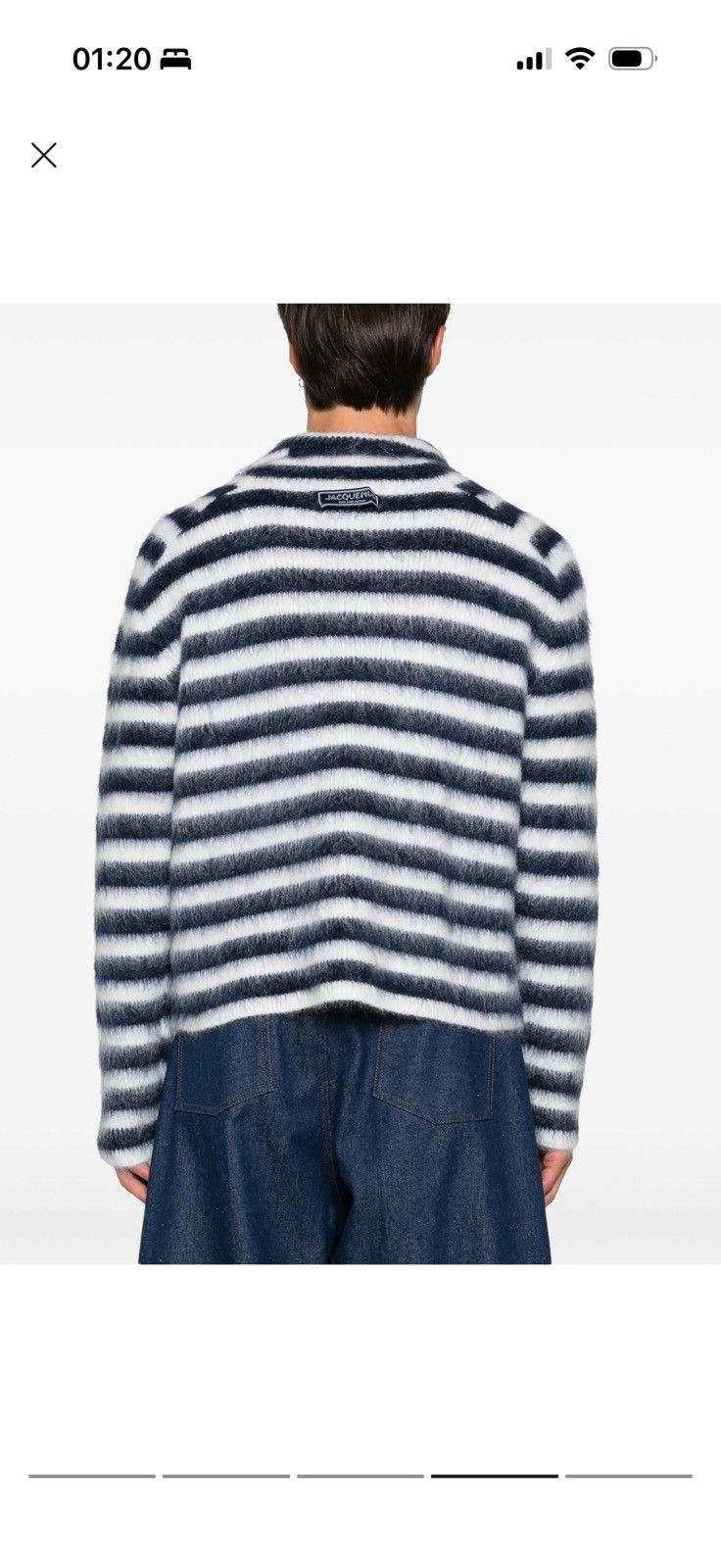 Jacquemus NWOT Jacquemus Sailor La Pull Marina Sweater Size US L / EU 52-54 / 3 - 9 Thumbnail