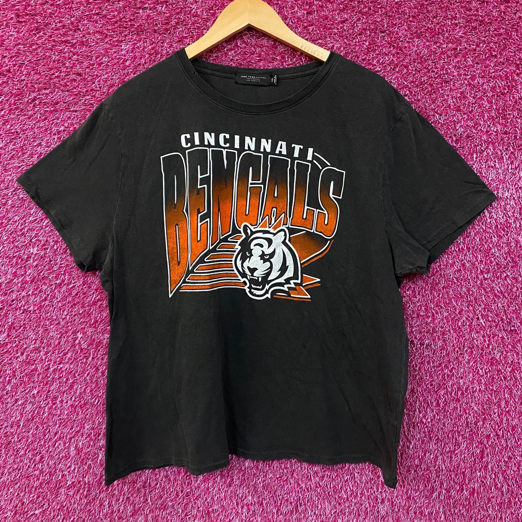 Junk Food Junk Food Clothing NFL Cincinnati Bengals Chrome Retro Style Size XXL / US 16-18 / IT 52-54 - 1 Thumbnail