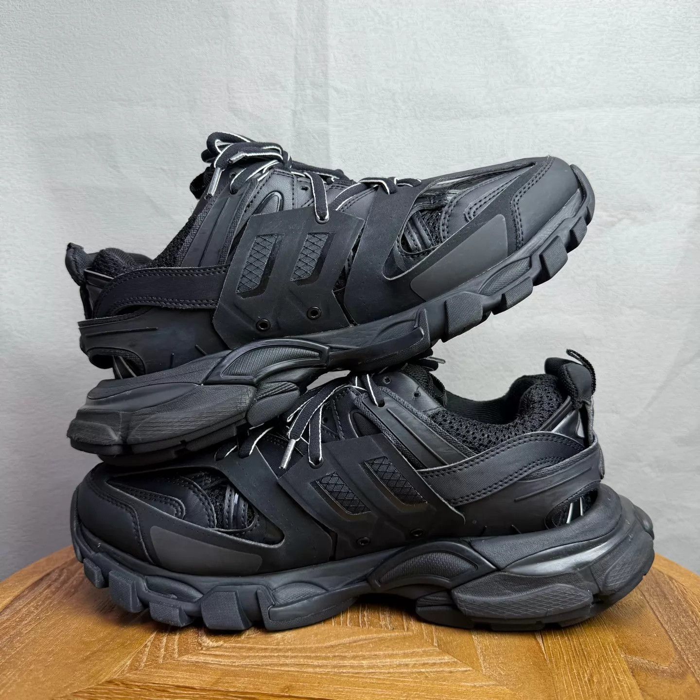 Balenciaga Balenciaga Track Black 40 98 New (No Side Tags, Original Box) Size US 7 / EU 40 - 3 Thumbnail