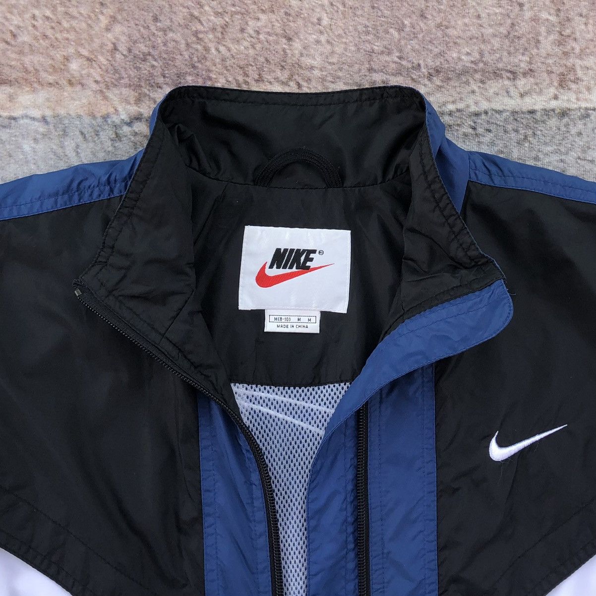 Nike Vintage 90s NIKE Swoosh Windbreaker Women Jacket Size M / US 6-8 / IT 42-44 - 13 Thumbnail