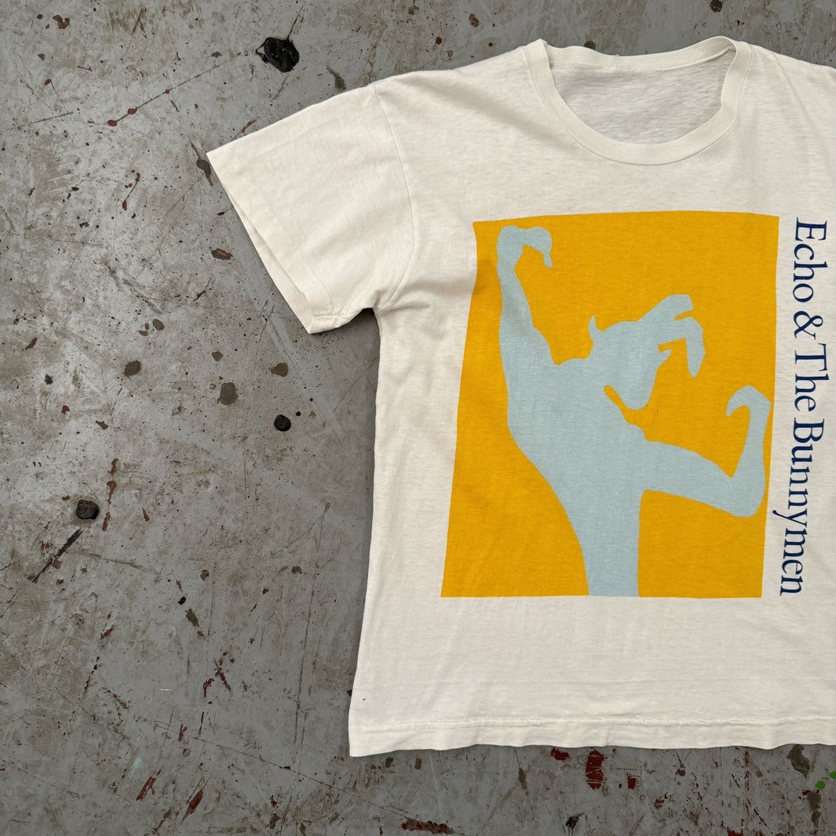 Band Tees × Vintage Vintage early 90’s Echo and the Bunnymen T-shirt S/M Size US M / EU 48-50 / 2 - 4 Thumbnail